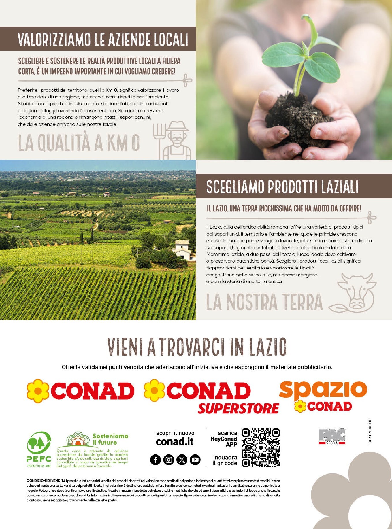 conad - Volantino attuale di Conad - Un Mese in Lazio a Tavola valido dal sabato 01/08/2026 al lunedì 31/08/2026 - page: 12