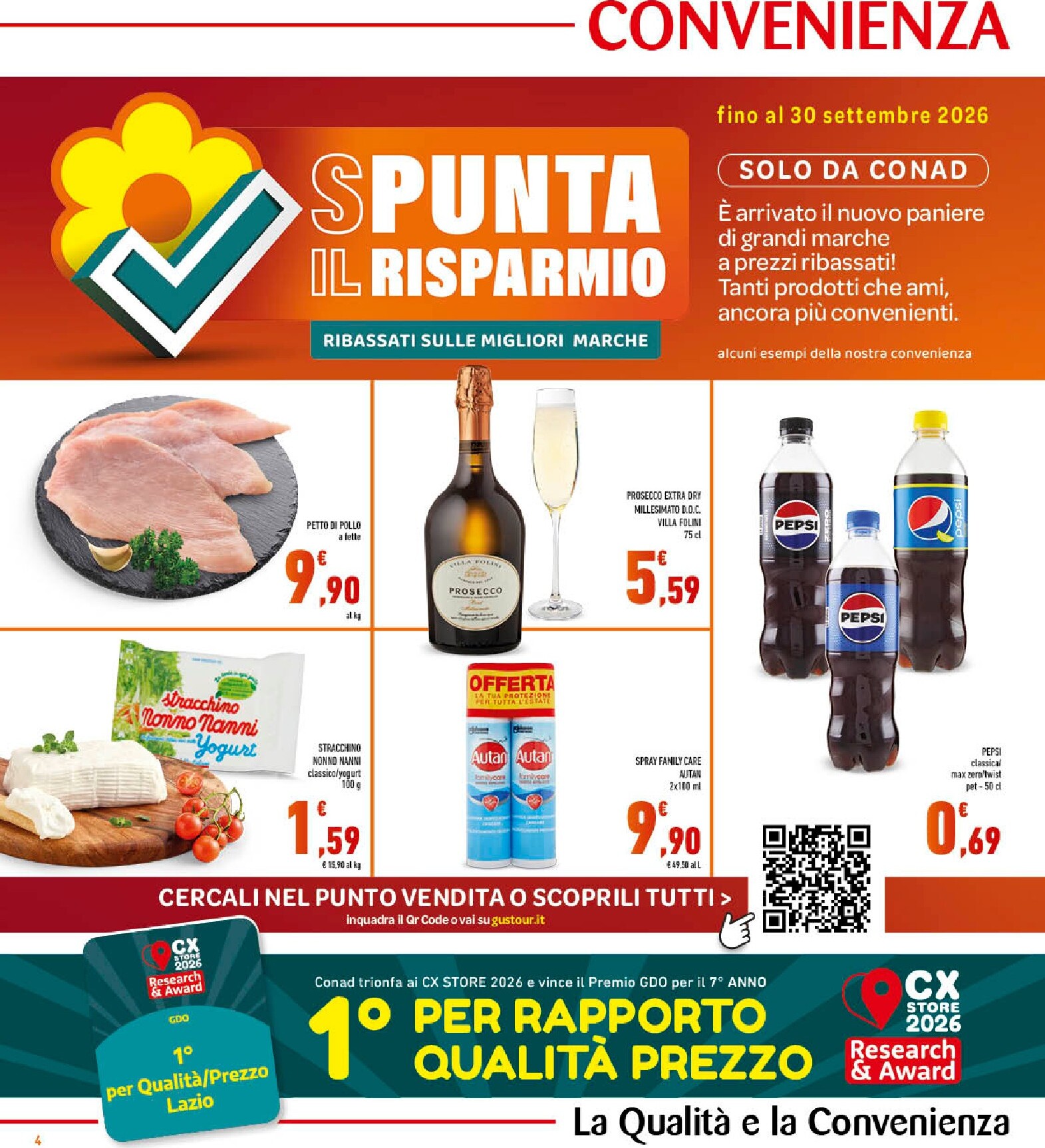 conad - Volantino attuale di Conad valido dal mercoledì 05/08/2026 al martedì 11/08/2026 - page: 4