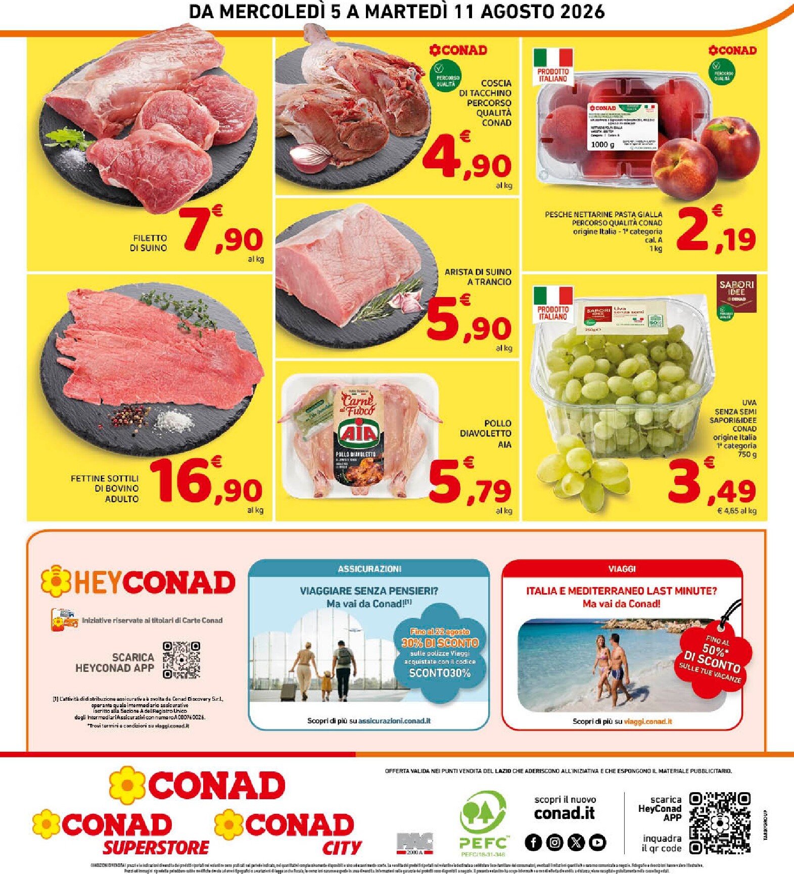 conad - Volantino attuale di Conad valido dal mercoledì 05/08/2026 al martedì 11/08/2026 - page: 8