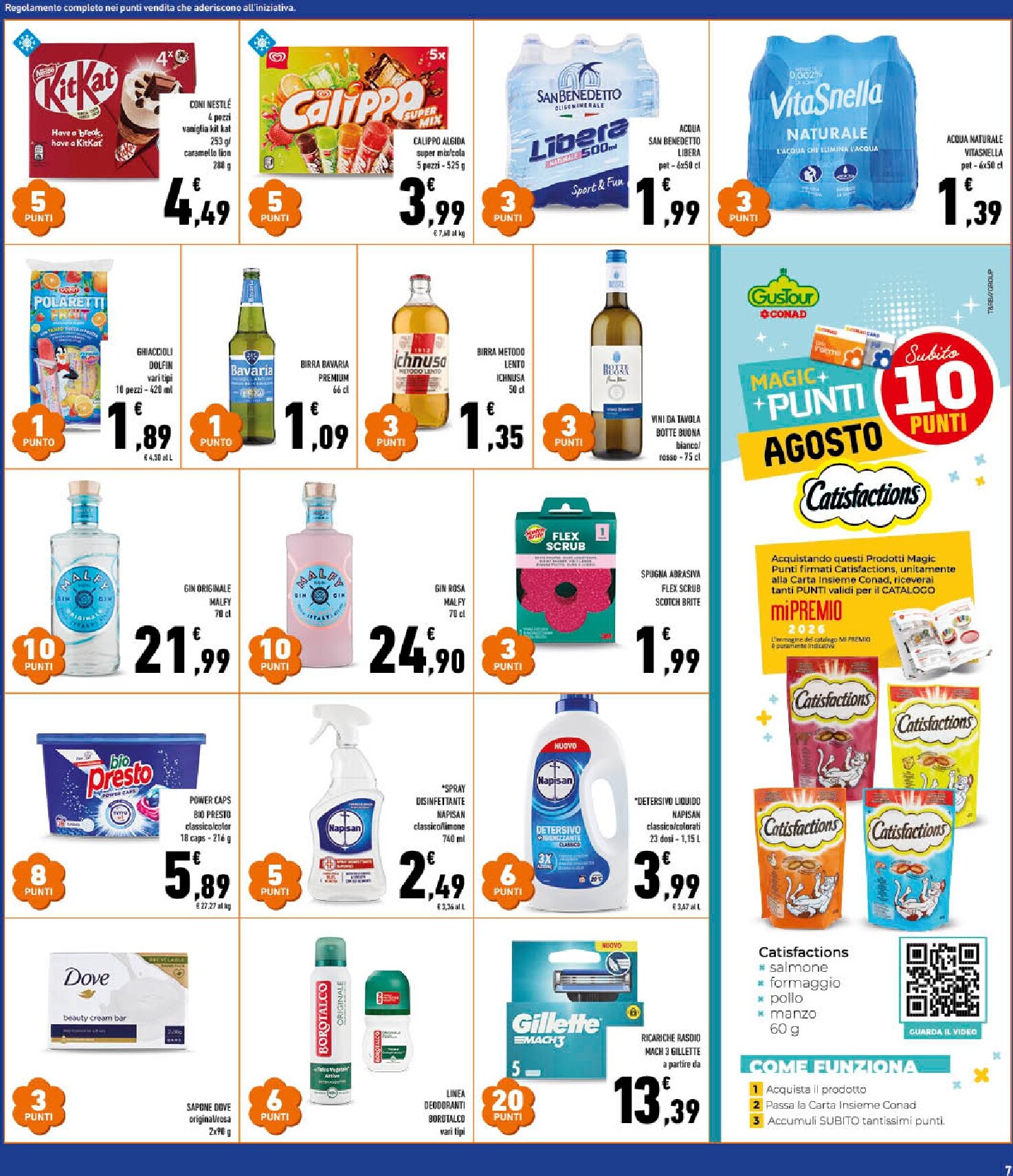 conad - Volantino attuale di Conad valido dal mercoledì 05/08/2026 al martedì 11/08/2026 - page: 7