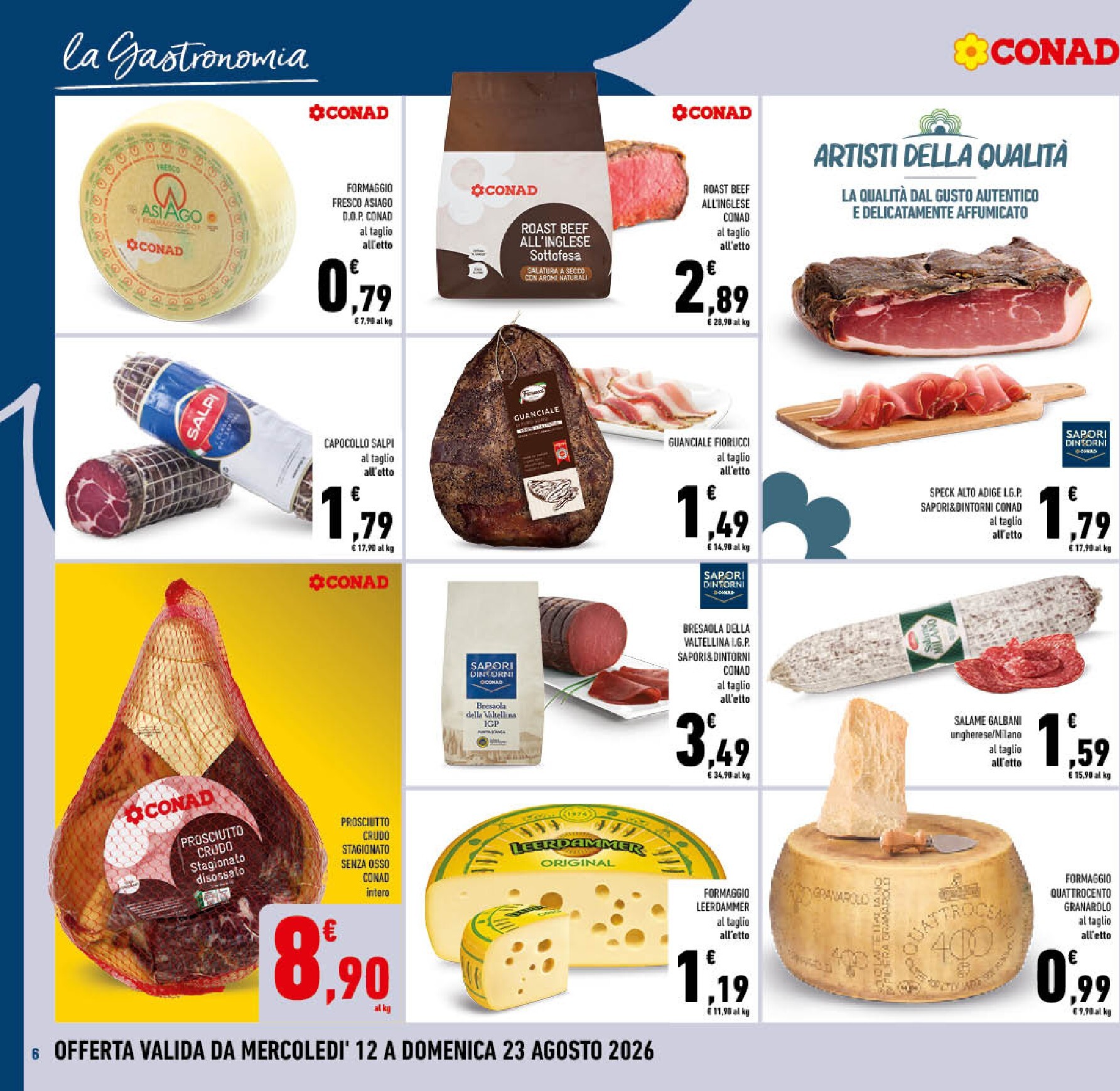 conad - Volantino futuro Conad valido dal mercoledì 12/08/2026 al domenica 23/08/2026 - page: 6