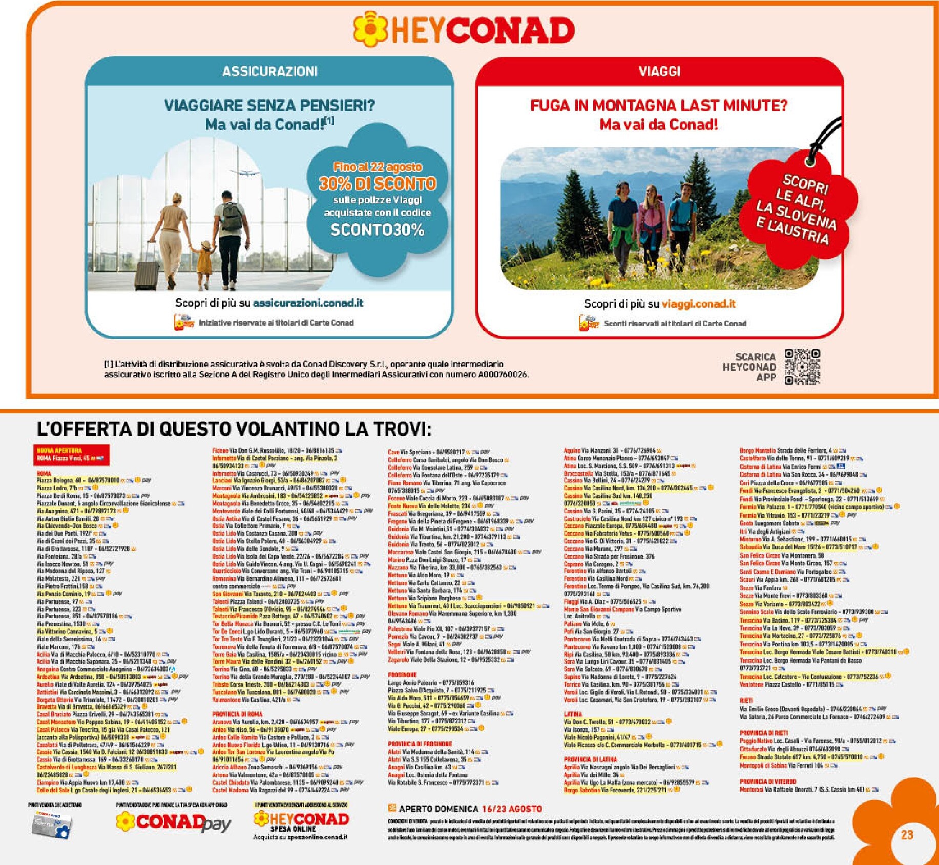 conad - Volantino futuro Conad valido dal mercoledì 12/08/2026 al domenica 23/08/2026 - page: 23
