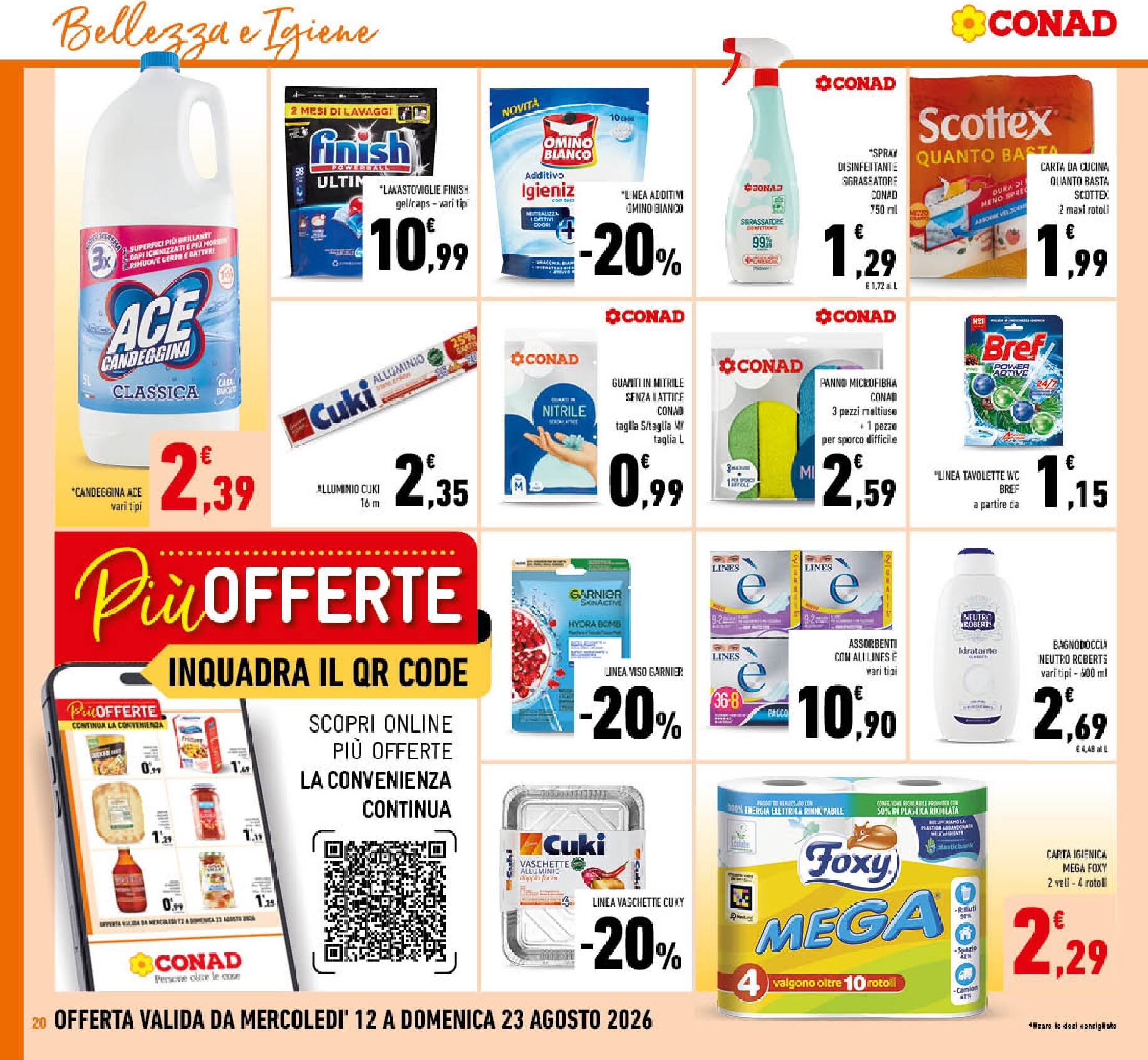 conad - Volantino futuro Conad valido dal mercoledì 12/08/2026 al domenica 23/08/2026 - page: 20