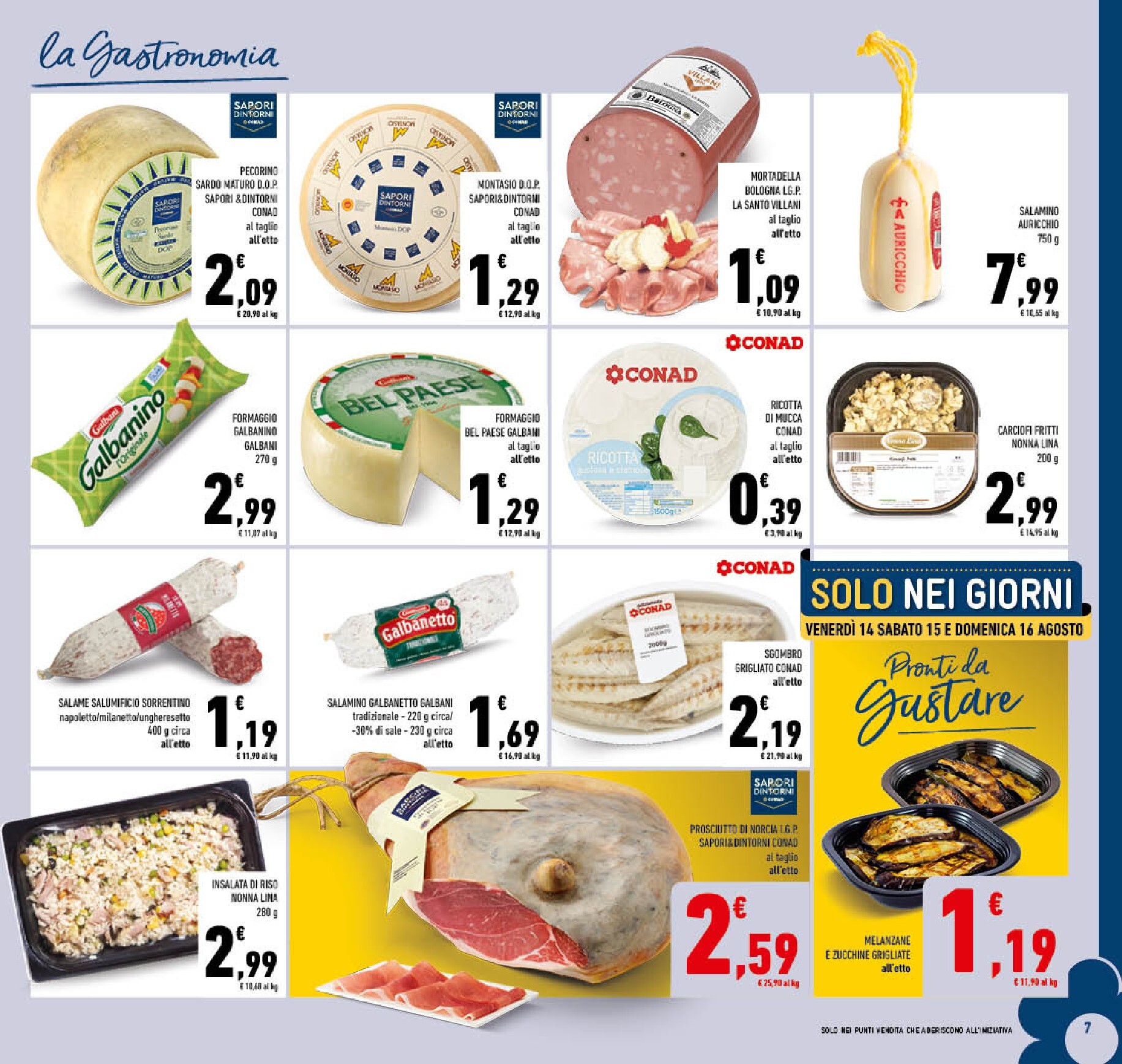 conad - Volantino futuro Conad valido dal mercoledì 12/08/2026 al domenica 23/08/2026 - page: 7
