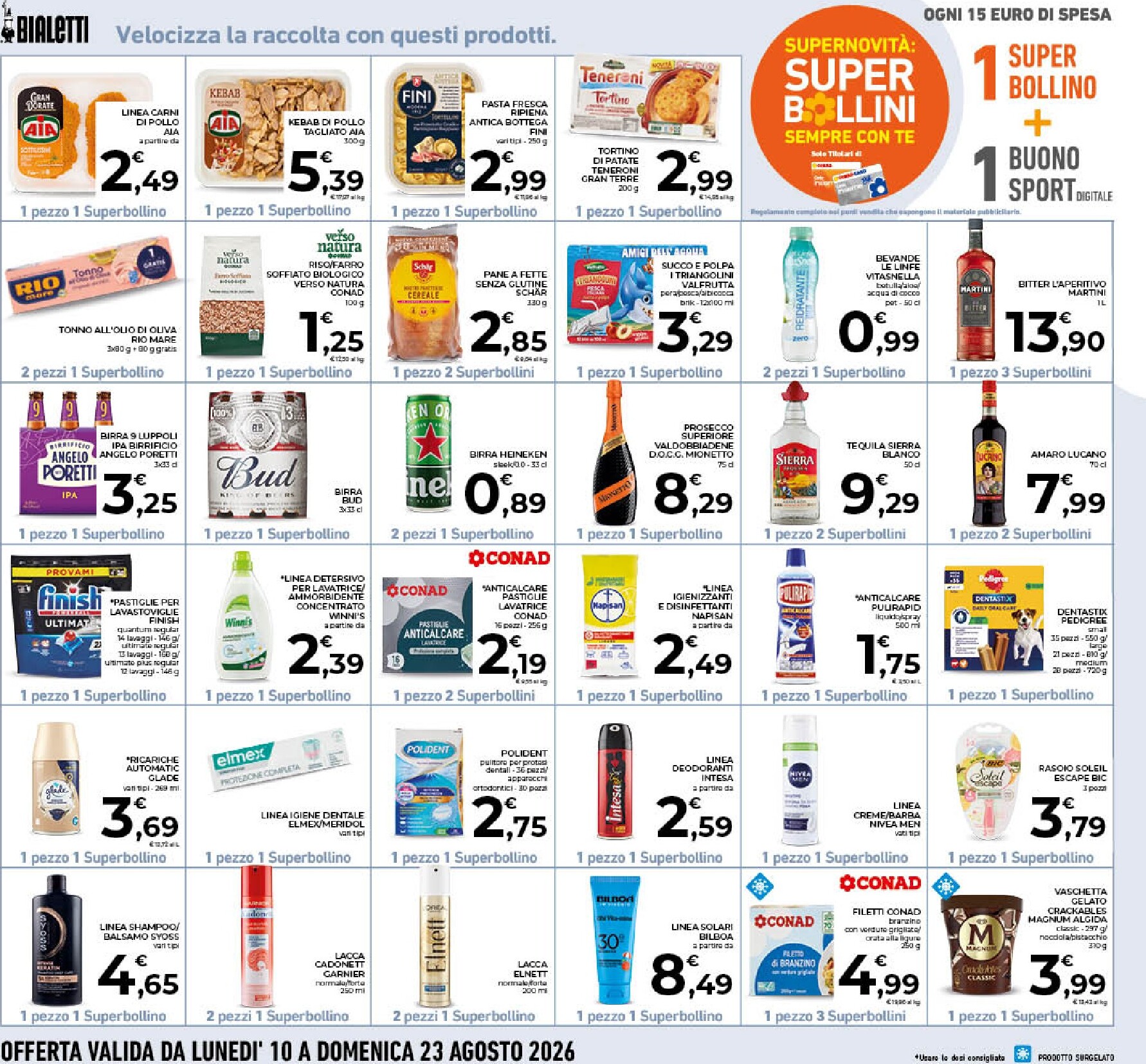conad - Volantino futuro Conad valido dal mercoledì 12/08/2026 al domenica 23/08/2026 - page: 22