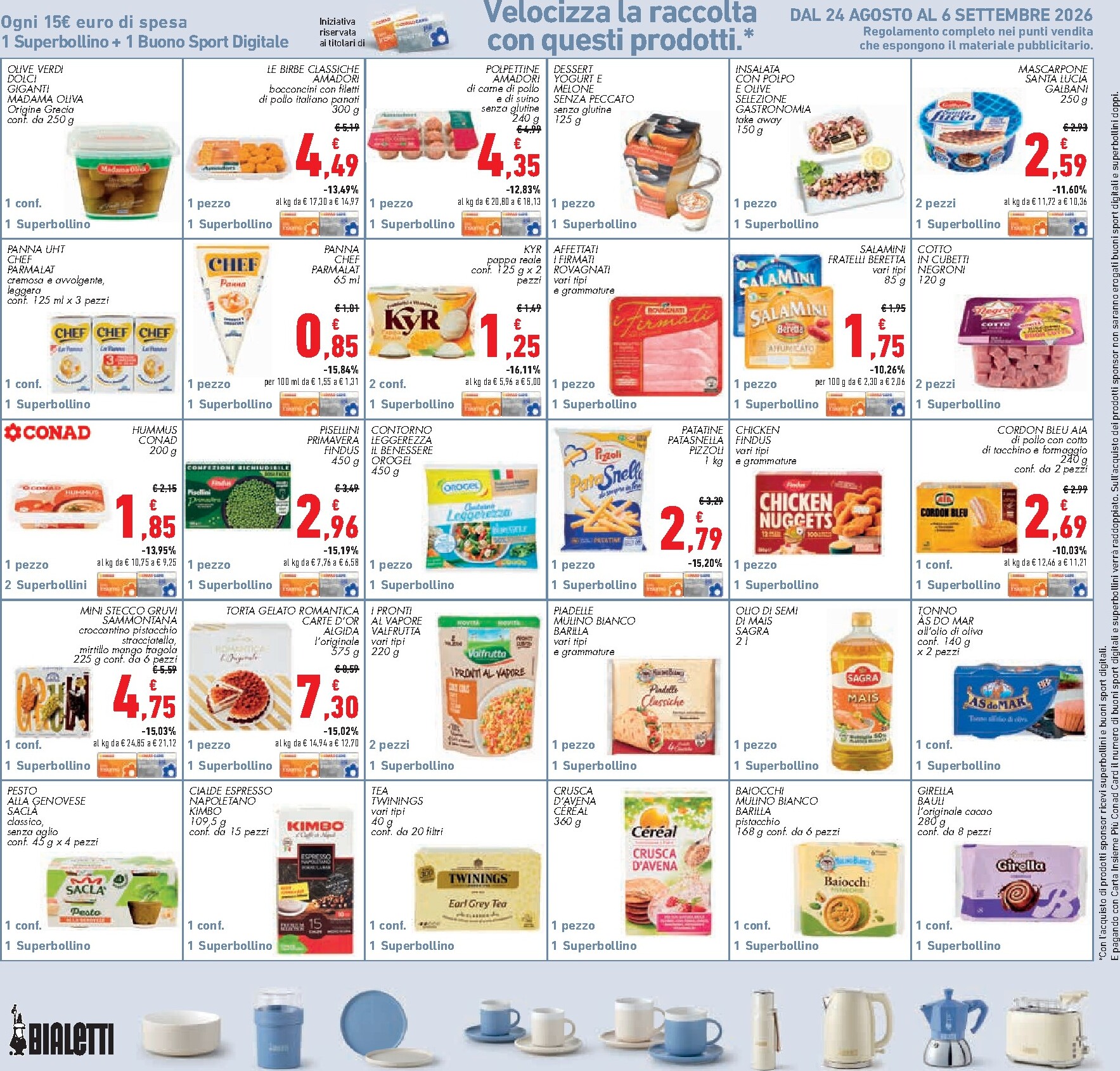 conad - Volantino Conad per la prossima settimana dal mercoledì 26/08/2026 al martedì 08/09/2026 - page: 25