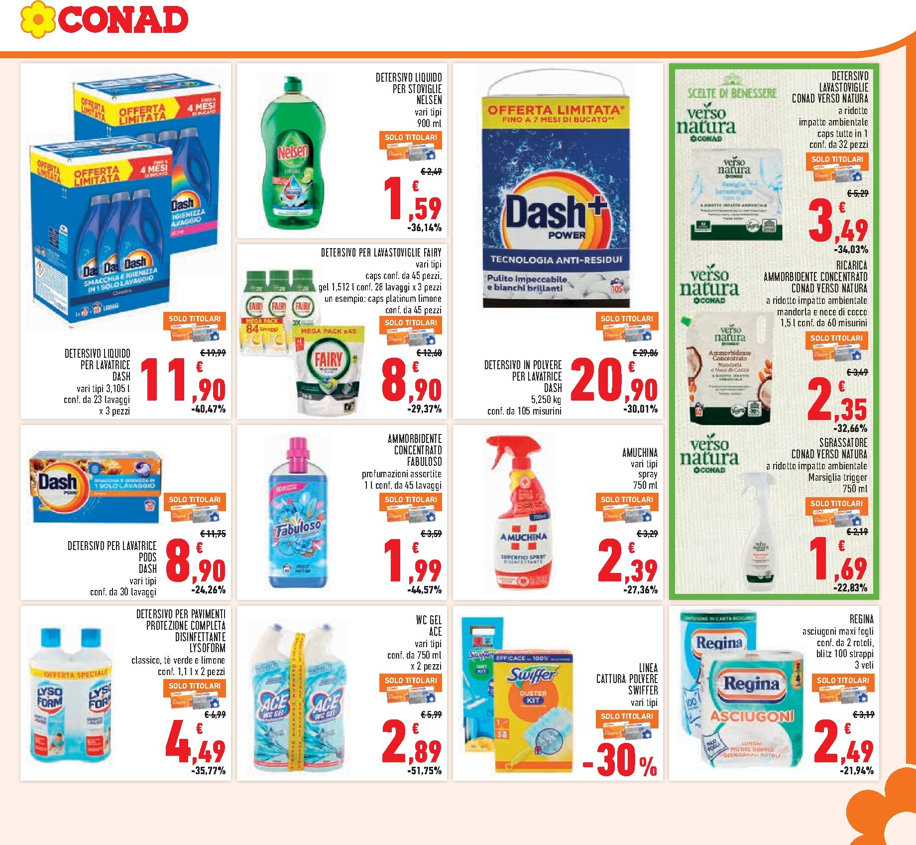 conad - Volantino Conad per la prossima settimana dal mercoledì 26/08/2026 al martedì 08/09/2026 - page: 23