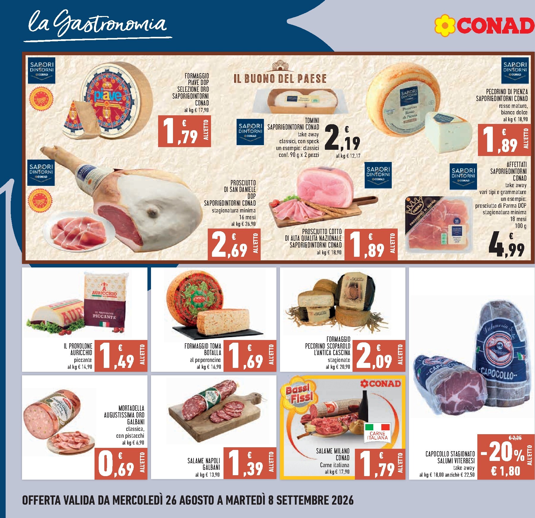 conad - Volantino Conad per la prossima settimana dal mercoledì 26/08/2026 al martedì 08/09/2026 - page: 8