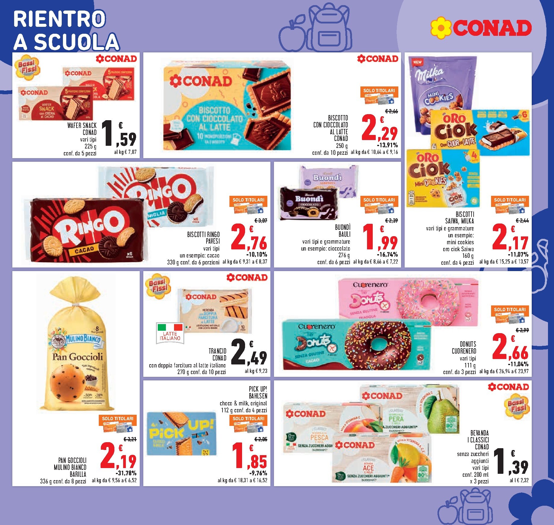 conad - Volantino Conad per la prossima settimana dal mercoledì 26/08/2026 al martedì 08/09/2026 - page: 11