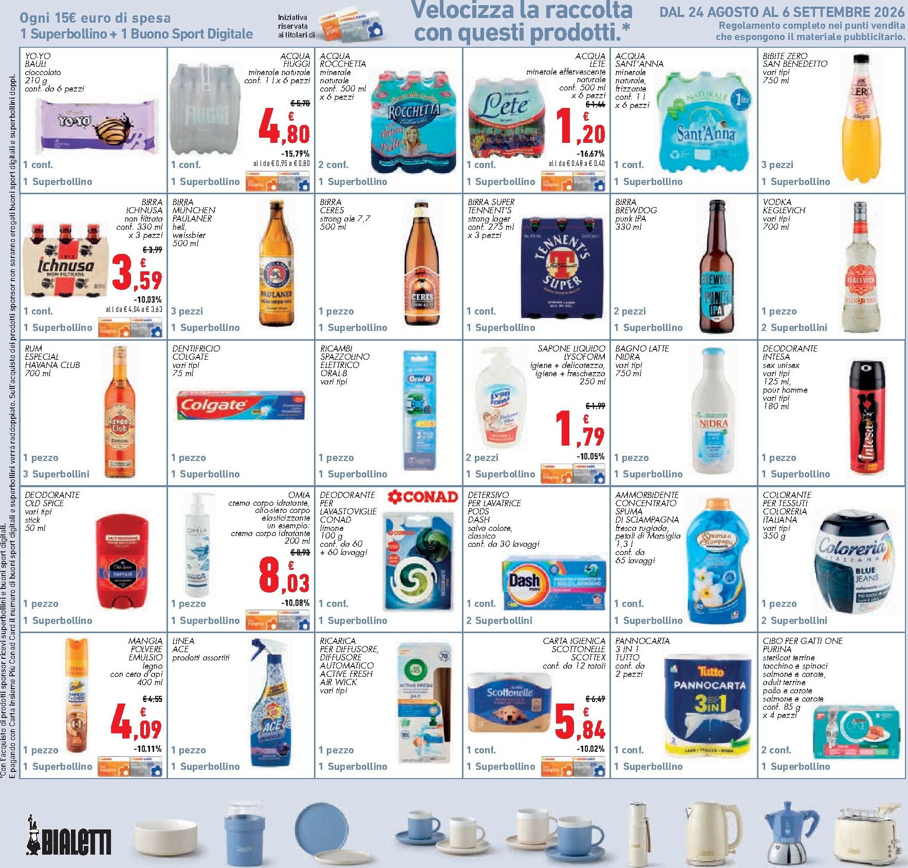 conad - Volantino Conad per la prossima settimana dal mercoledì 26/08/2026 al martedì 08/09/2026 - page: 26