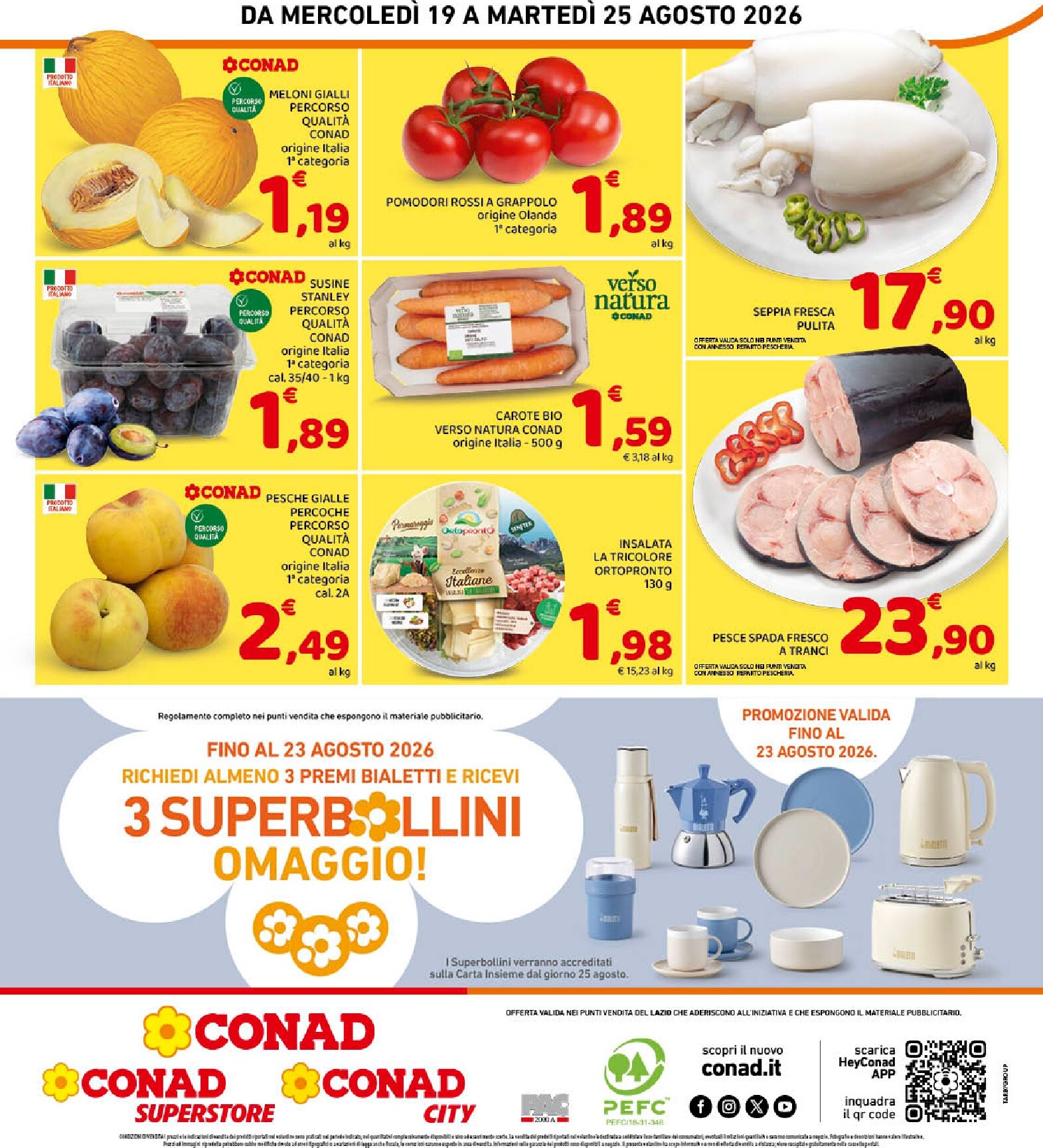 conad - Volantino attuale di Conad - Convenienza Piu valido dal mercoledì 19/08/2026 al martedì 25/08/2026 - page: 8