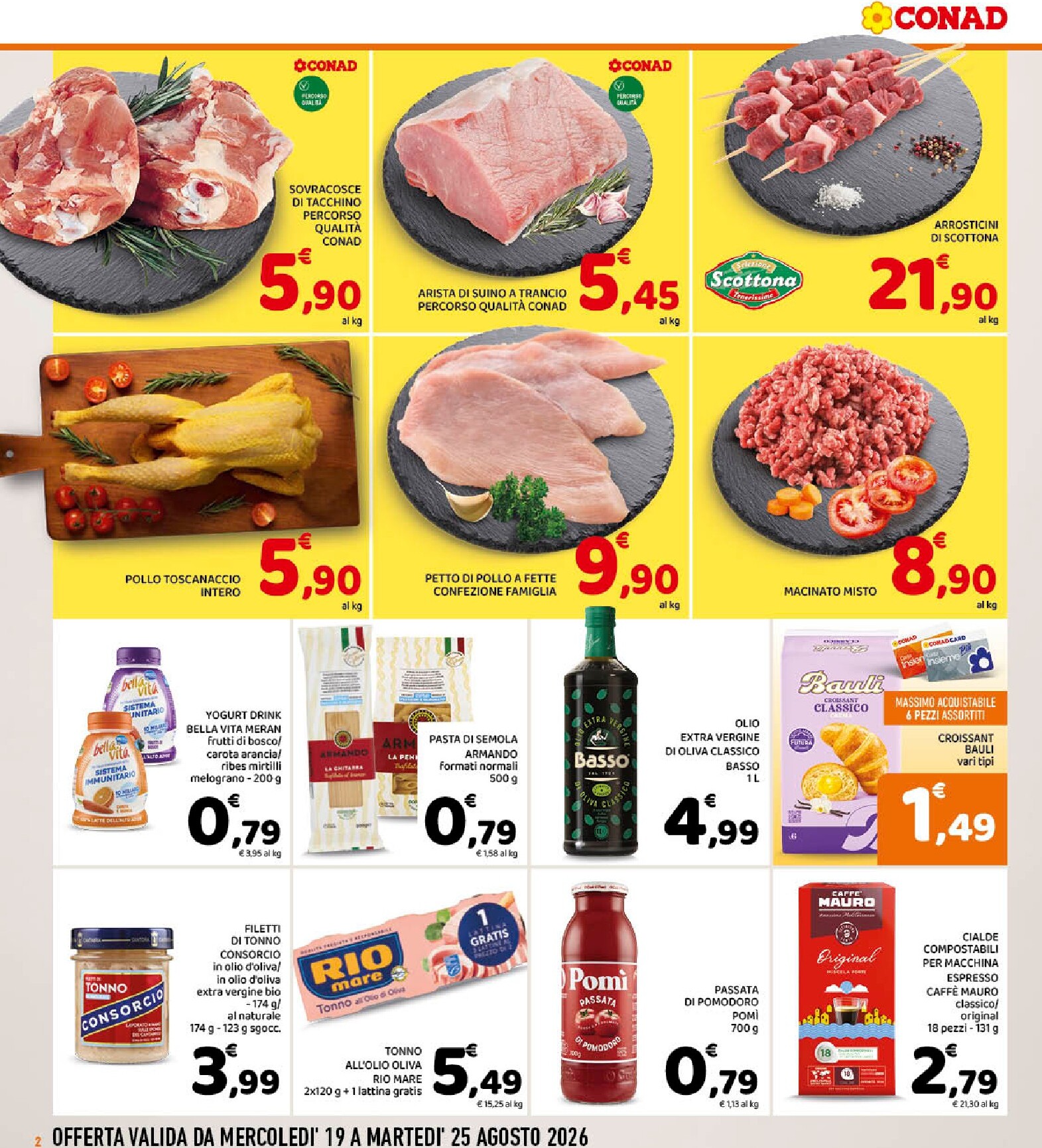 conad - Volantino attuale di Conad - Convenienza Piu valido dal mercoledì 19/08/2026 al martedì 25/08/2026 - page: 2