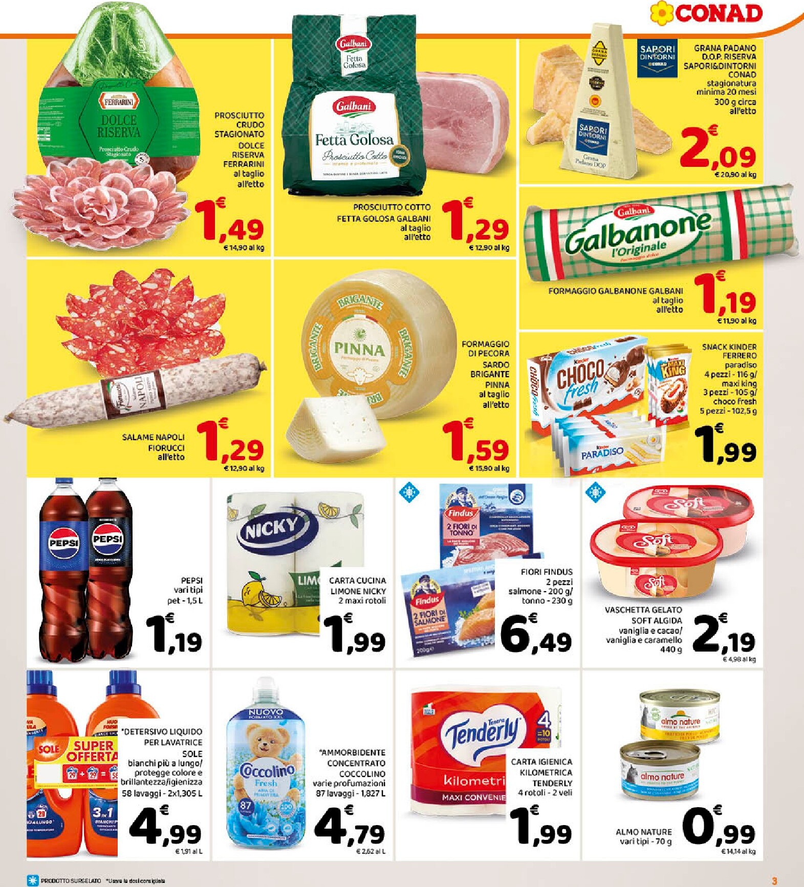 conad - Volantino attuale di Conad - Convenienza Piu valido dal mercoledì 19/08/2026 al martedì 25/08/2026 - page: 3