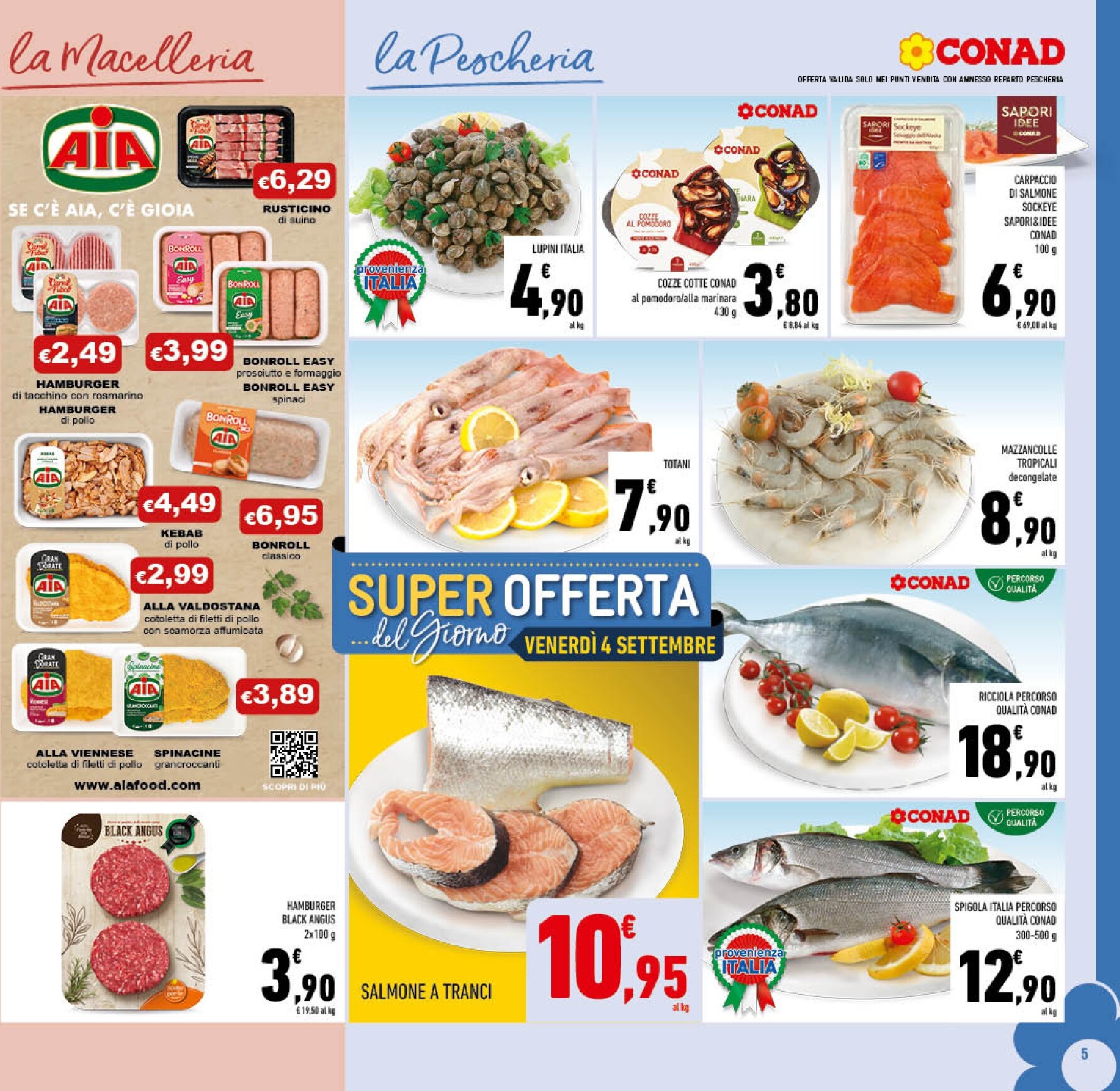 conad - Volantino futuro Conad valido dal mercoledì 26/08/2026 al domenica 06/09/2026 - page: 5