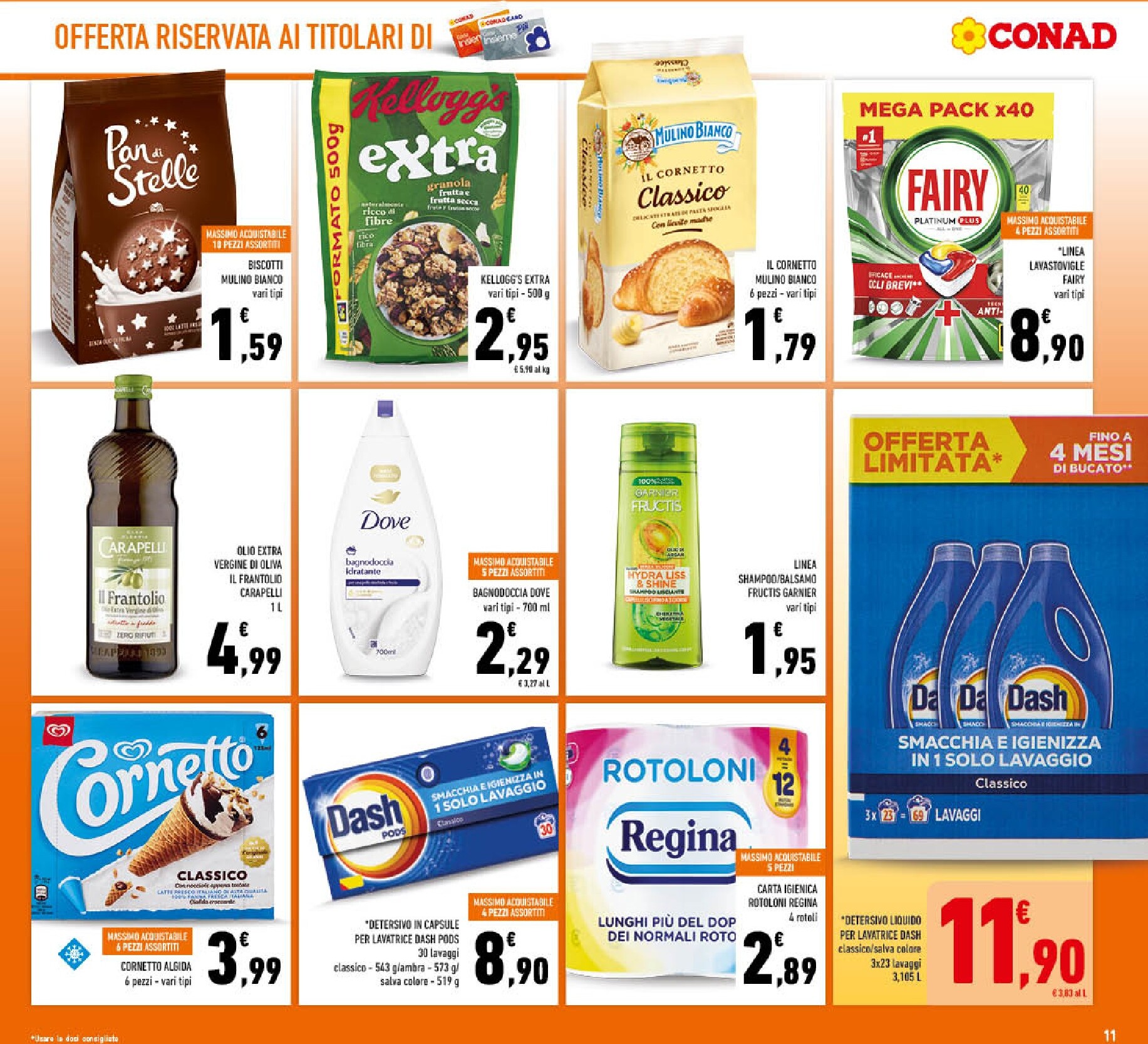 conad - Volantino futuro Conad valido dal mercoledì 26/08/2026 al domenica 06/09/2026 - page: 11