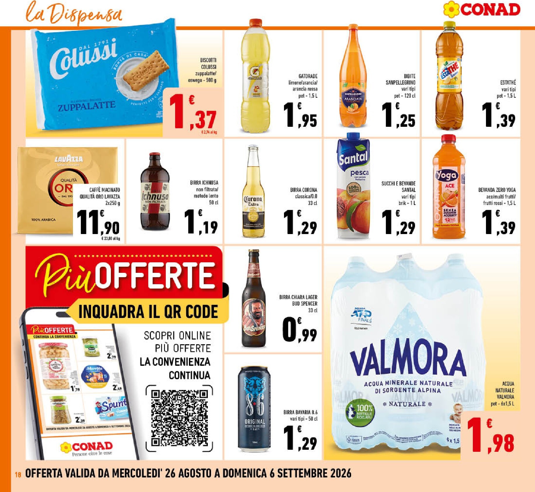 conad - Volantino futuro Conad valido dal mercoledì 26/08/2026 al domenica 06/09/2026 - page: 18