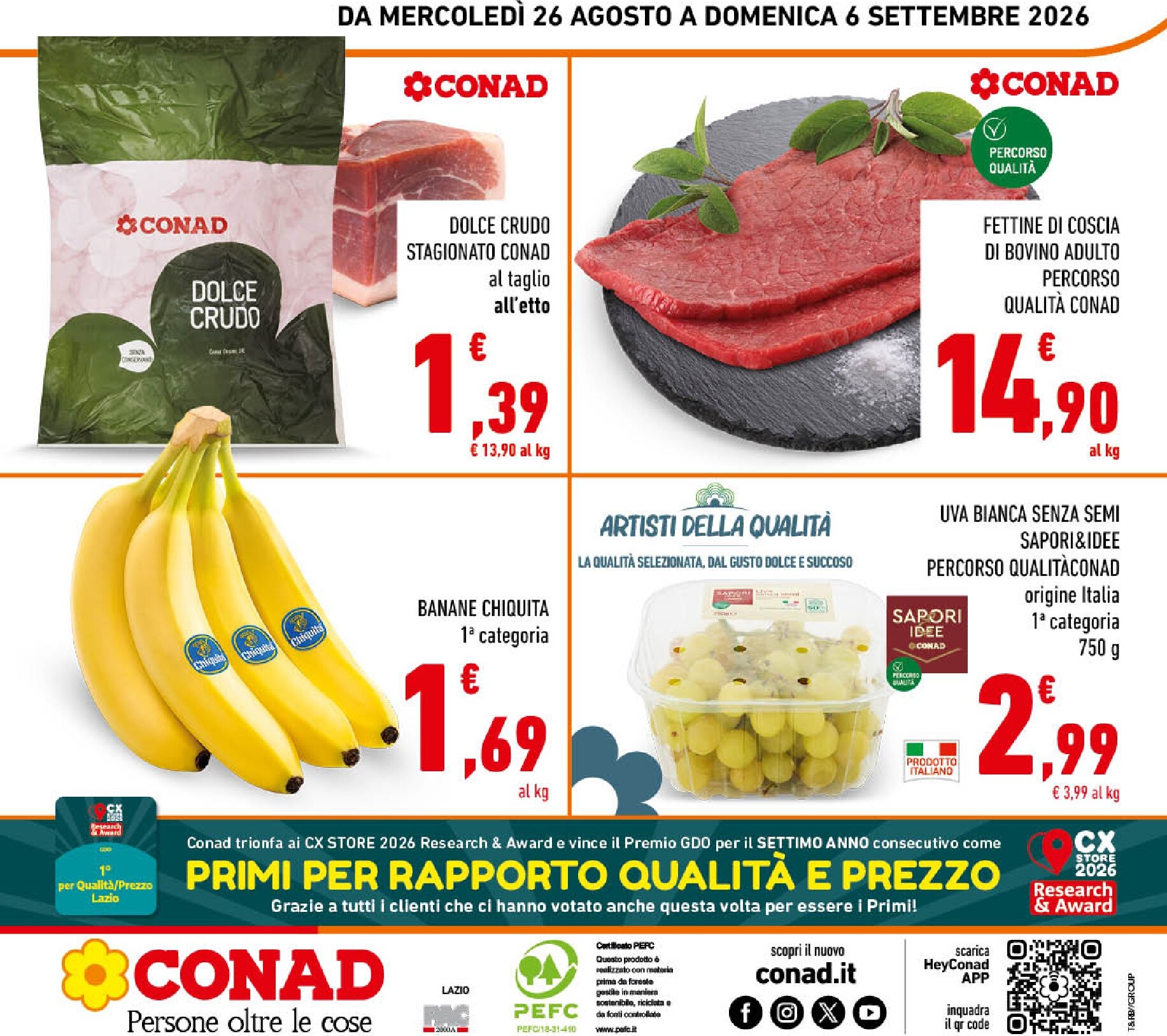 conad - Volantino futuro Conad valido dal mercoledì 26/08/2026 al domenica 06/09/2026 - page: 24