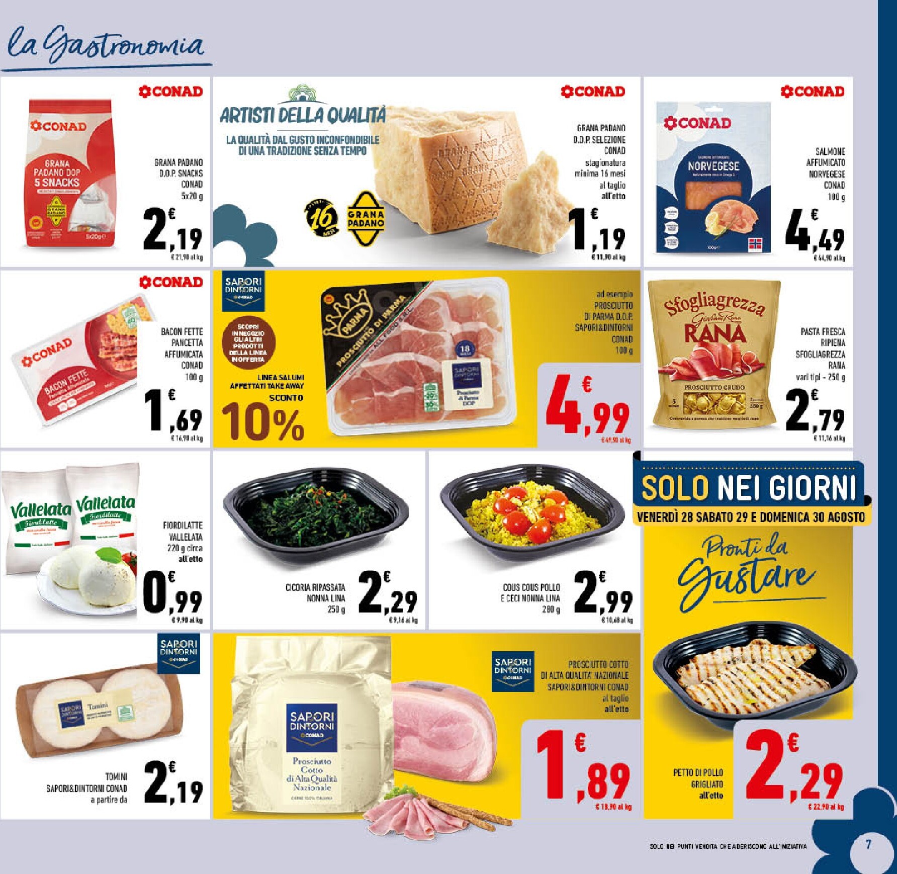 conad - Volantino futuro Conad valido dal mercoledì 26/08/2026 al domenica 06/09/2026 - page: 7