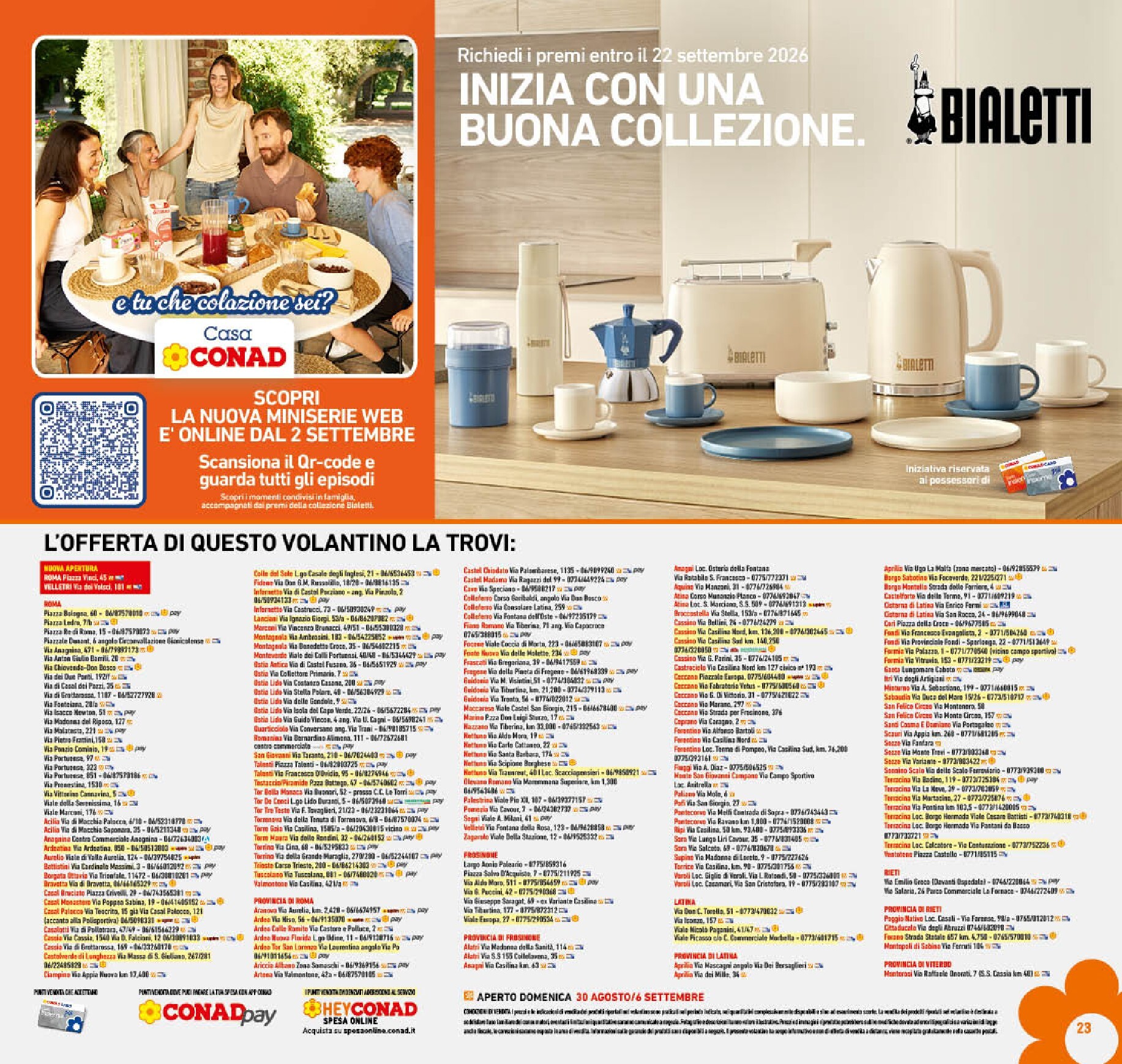 conad - Volantino futuro Conad valido dal mercoledì 26/08/2026 al domenica 06/09/2026 - page: 23