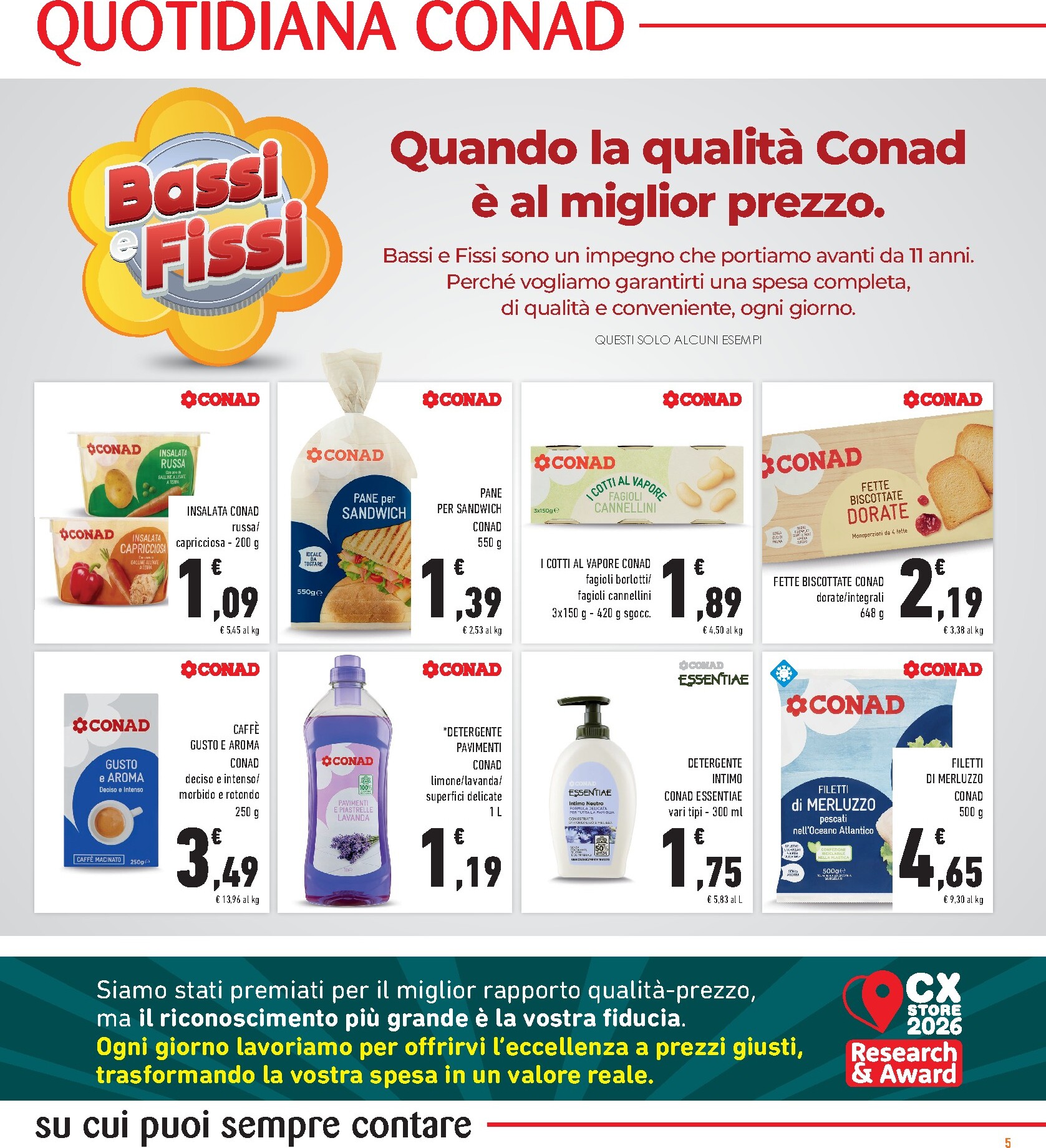 conad - Volantino attuale di Conad City - Convenienza Piú valido dal mercoledì 02/09/2026 al martedì 08/09/2026 - page: 5