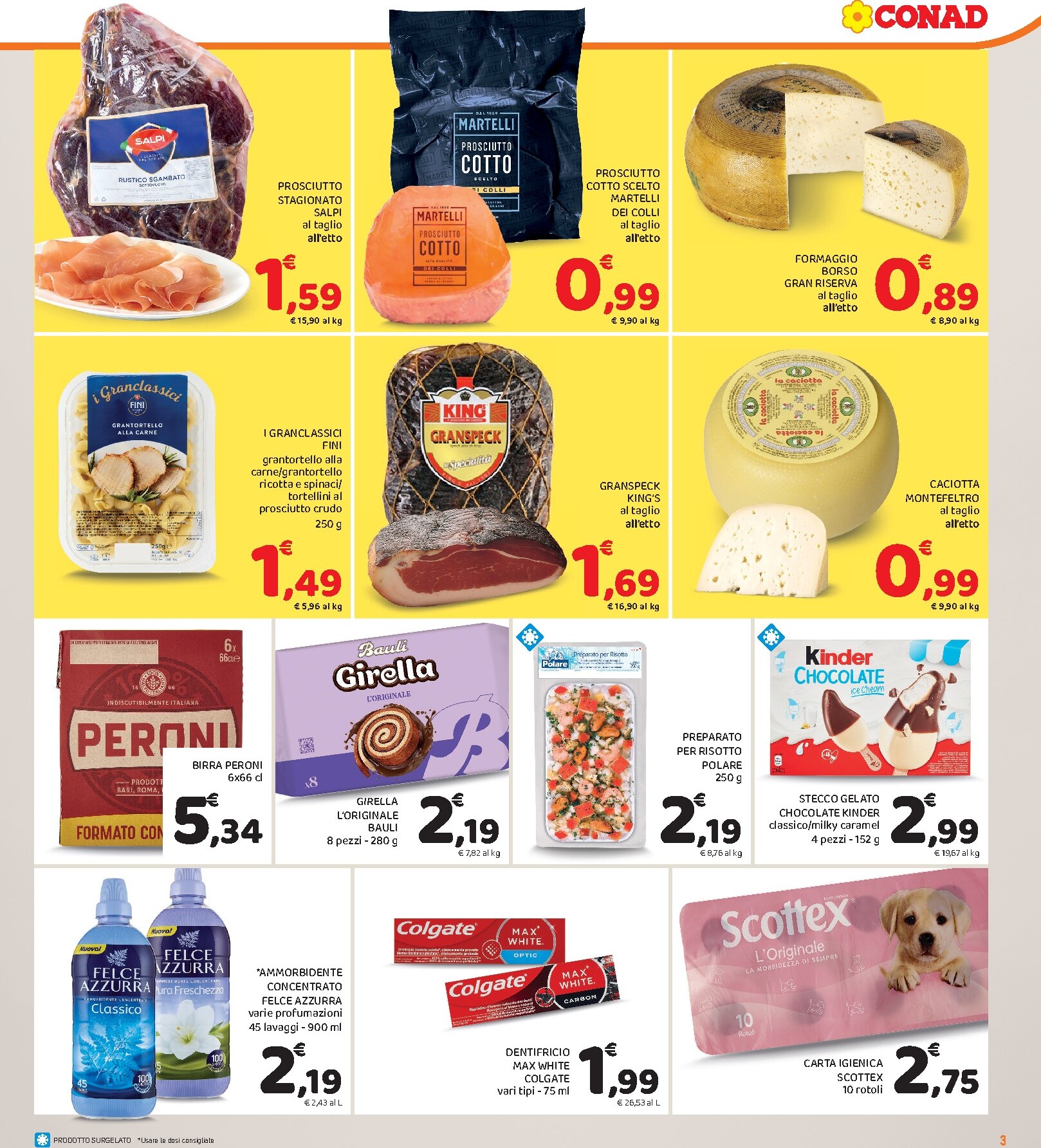 conad - Volantino attuale di Conad City - Convenienza Piú valido dal mercoledì 02/09/2026 al martedì 08/09/2026 - page: 3