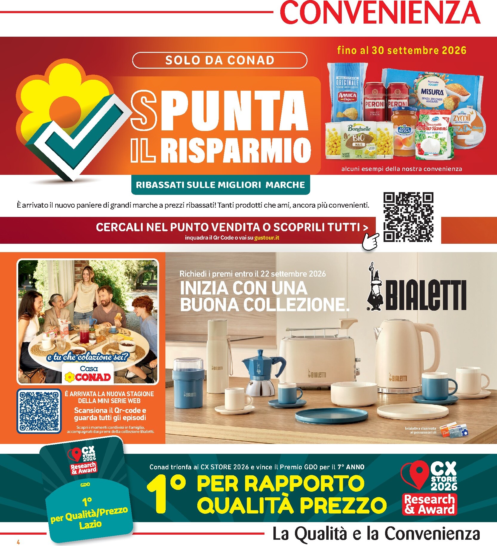 conad - Volantino attuale di Conad City - Convenienza Piú valido dal mercoledì 02/09/2026 al martedì 08/09/2026 - page: 4
