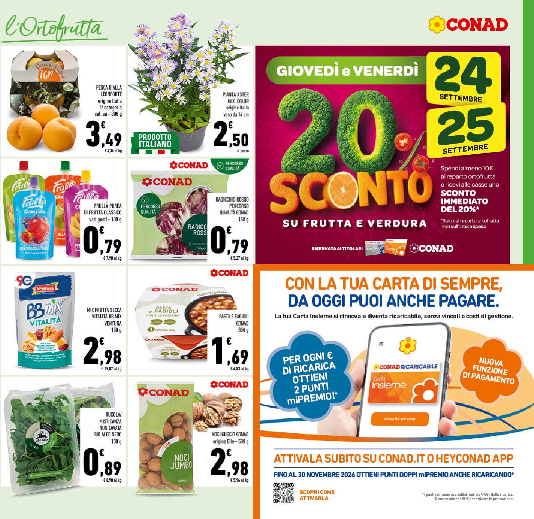 conad - Volantino futuro Conad valido dal mercoledì 23/09/2026 al domenica 04/10/2026 - page: 3