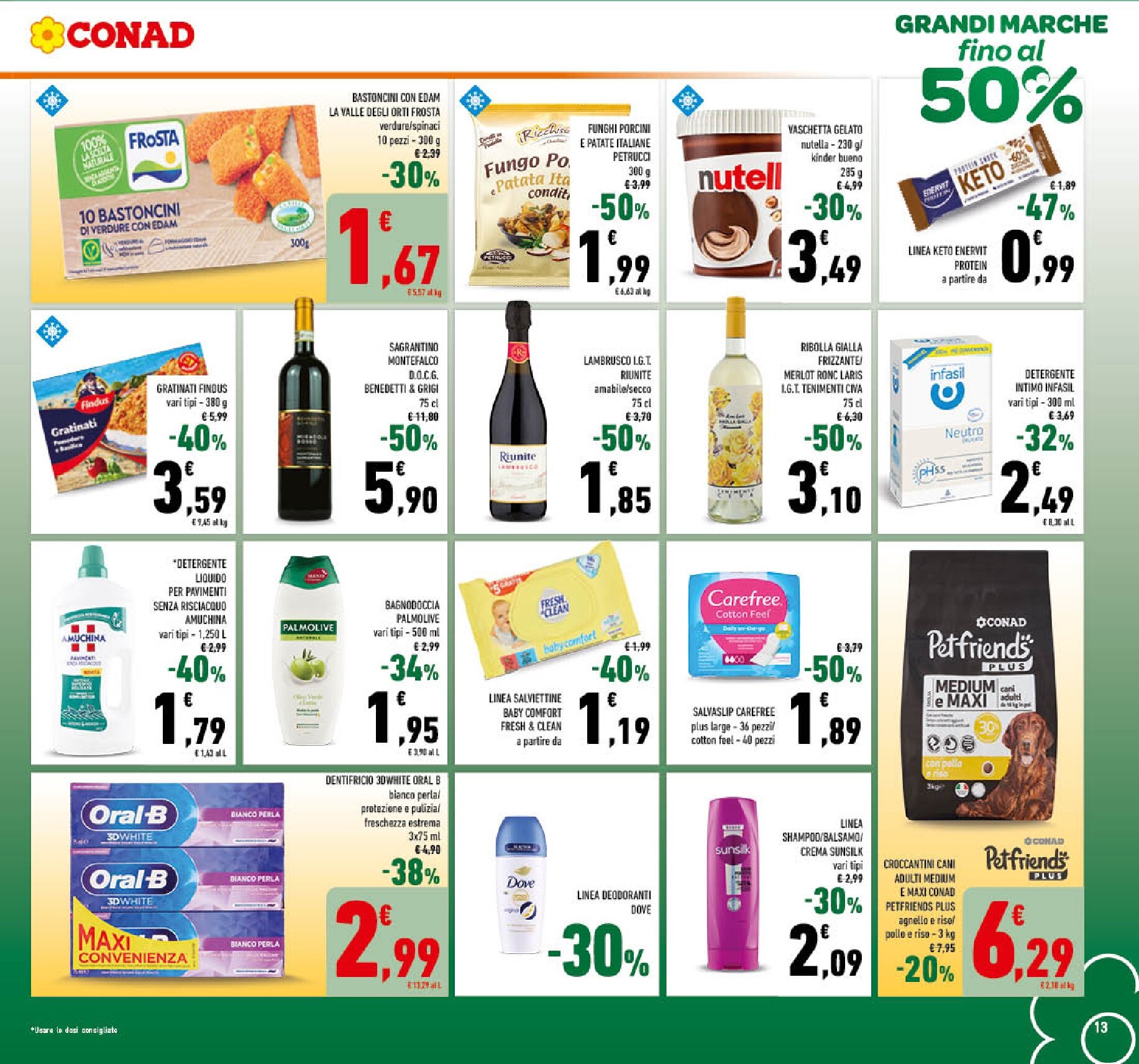 conad - Volantino futuro Conad valido dal mercoledì 23/09/2026 al domenica 04/10/2026 - page: 13