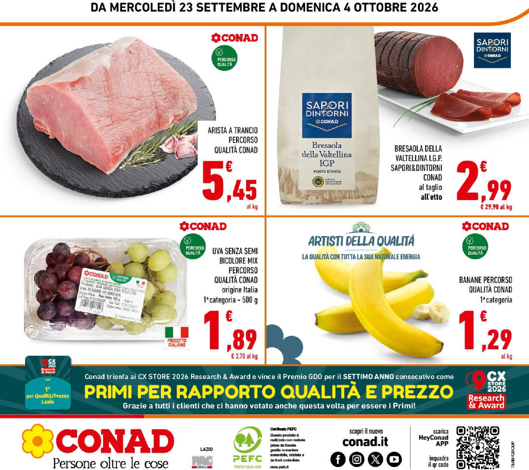 conad - Volantino futuro Conad valido dal mercoledì 23/09/2026 al domenica 04/10/2026 - page: 24