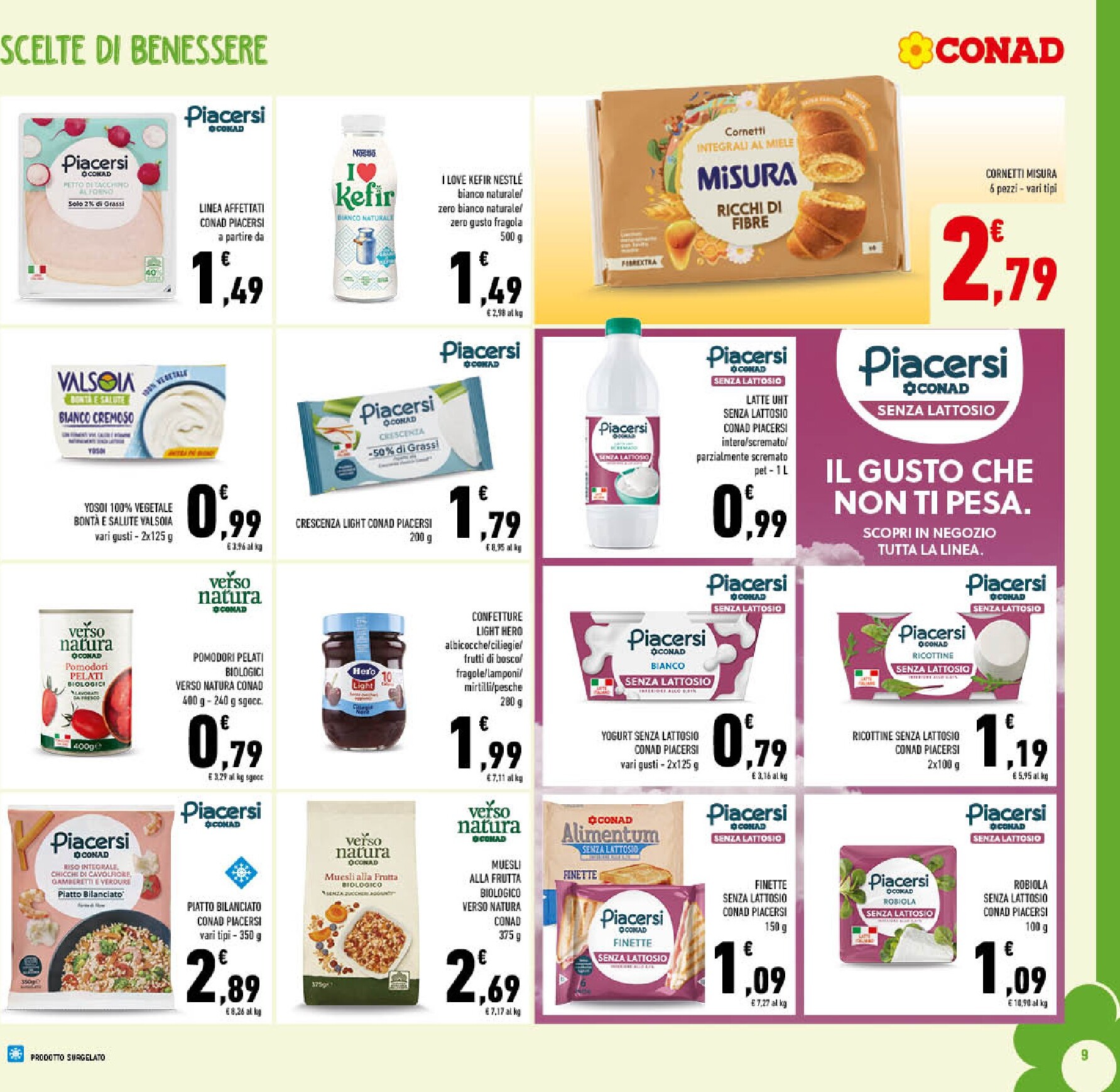 conad - Volantino futuro Conad valido dal mercoledì 23/09/2026 al domenica 04/10/2026 - page: 9