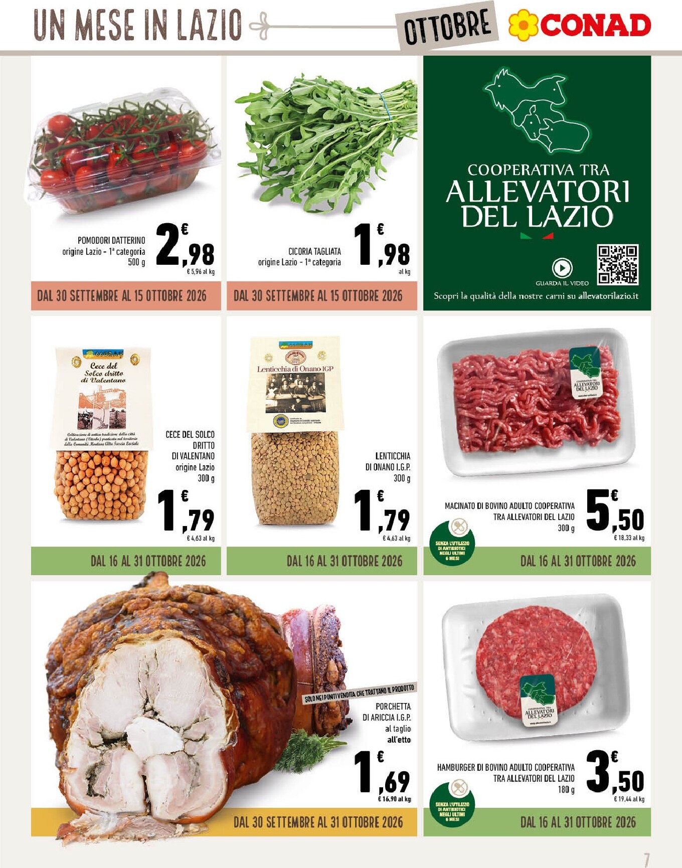 conad - Volantino futuro Conad valido dal mercoledì 30/09/2026 al sabato 31/10/2026 - page: 7