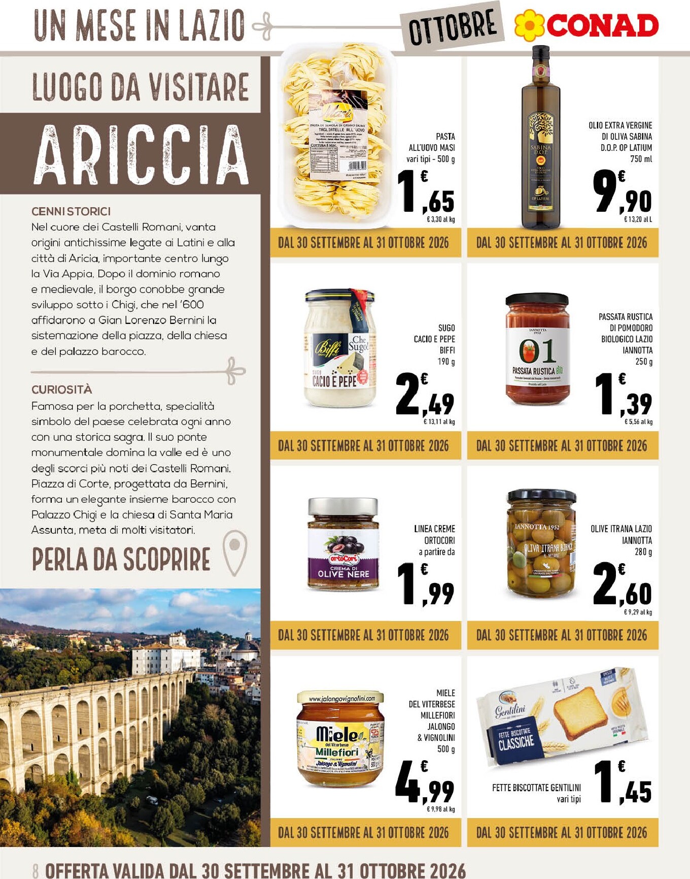 conad - Volantino futuro Conad valido dal mercoledì 30/09/2026 al sabato 31/10/2026 - page: 8