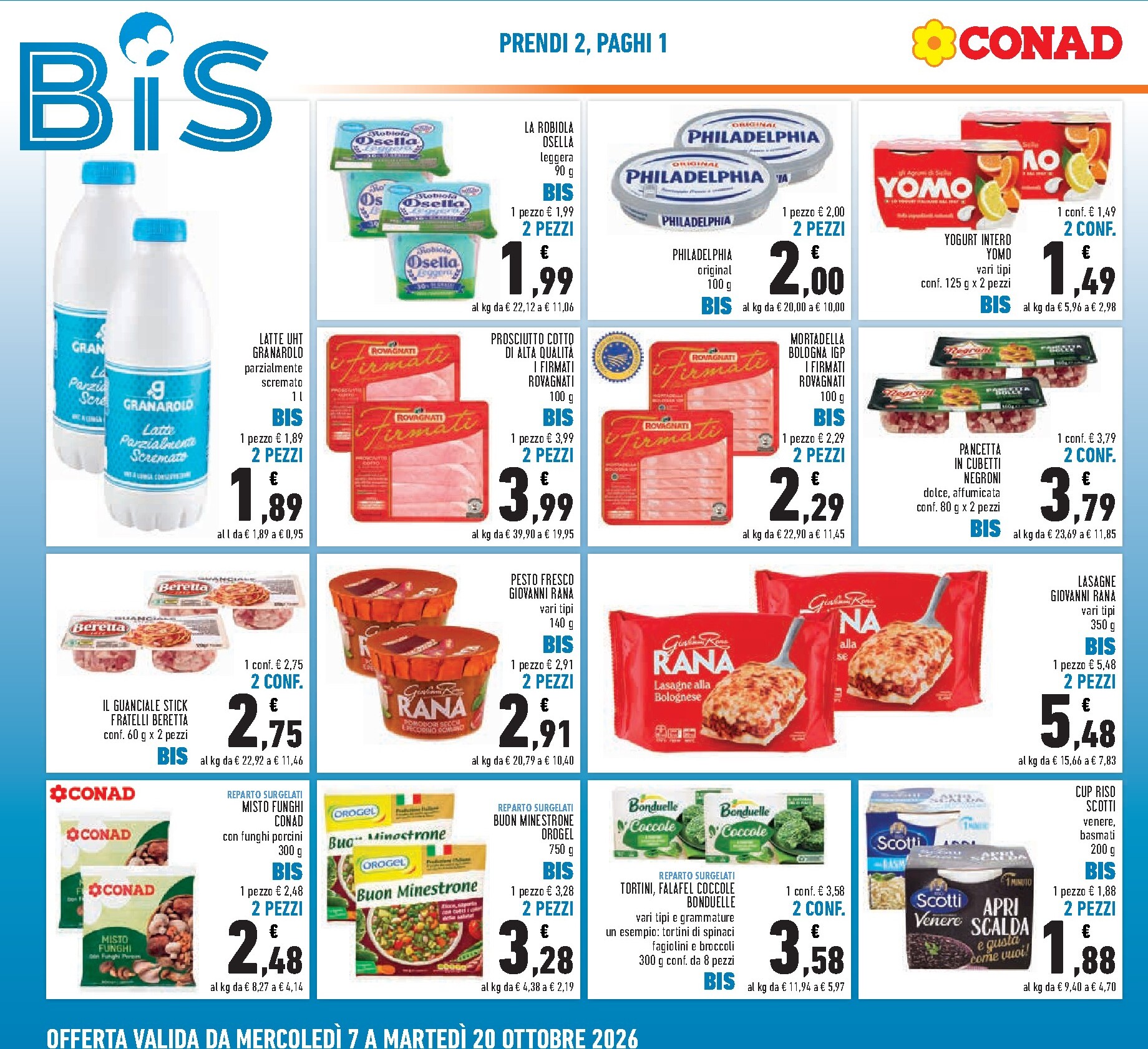 conad - Volantino Conad per la prossima settimana dal mercoledì 07/10/2026 al martedì 20/10/2026 - page: 2