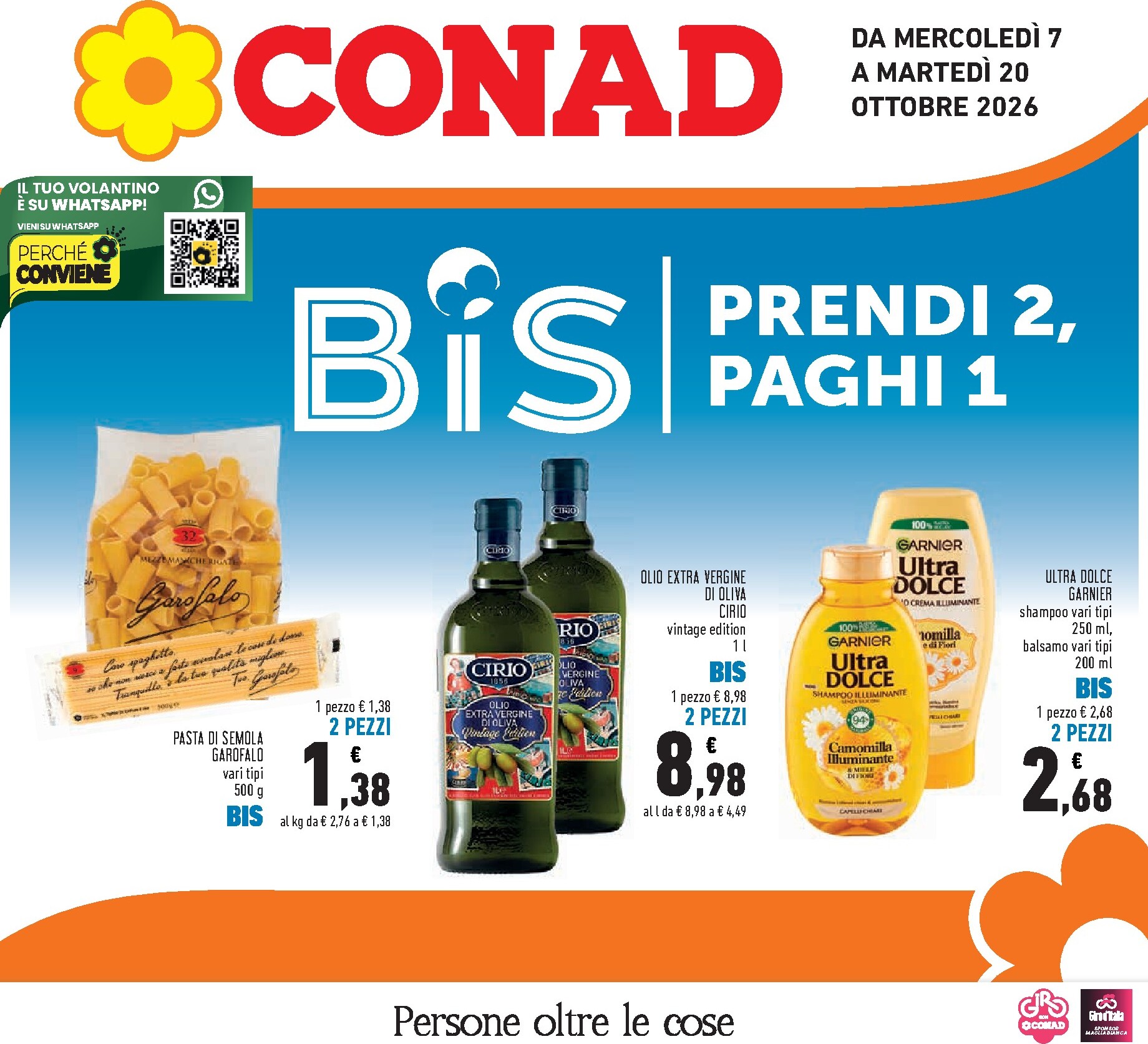 conad - Volantino Conad per la prossima settimana dal mercoledì 07/10/2026 al martedì 20/10/2026
