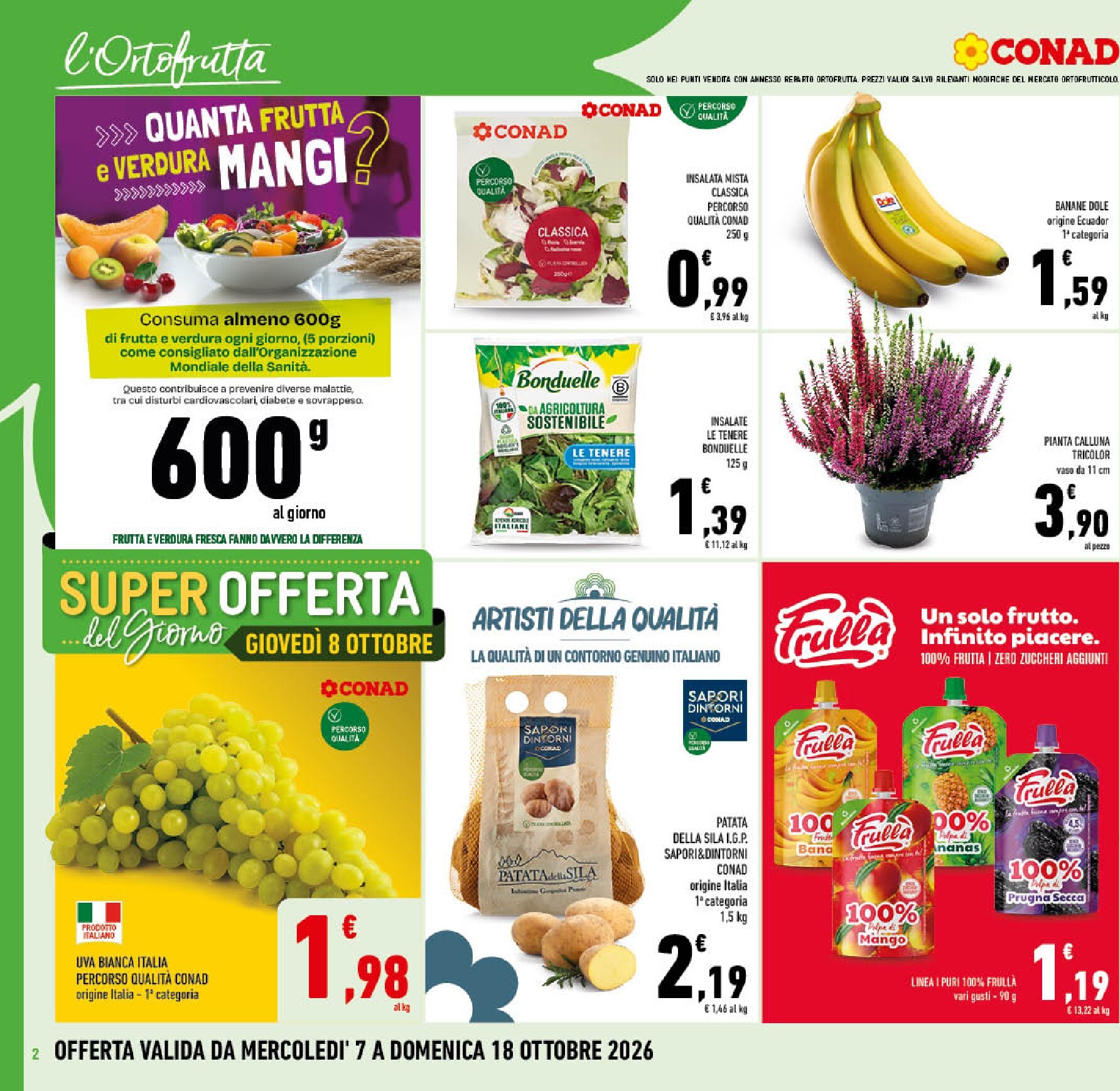 conad - Volantino futuro Conad - Frosinone, Latina, Rieti valido dal mercoledì 07/10/2026 al domenica 18/10/2026 - page: 2