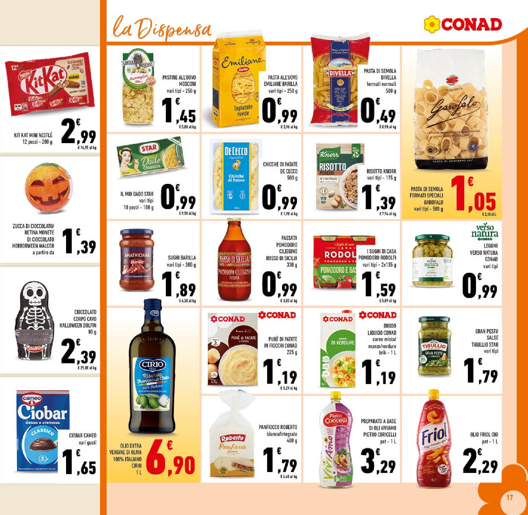 conad - Volantino futuro Conad valido dal mercoledì 21/10/2026 al domenica 01/11/2026 - page: 17