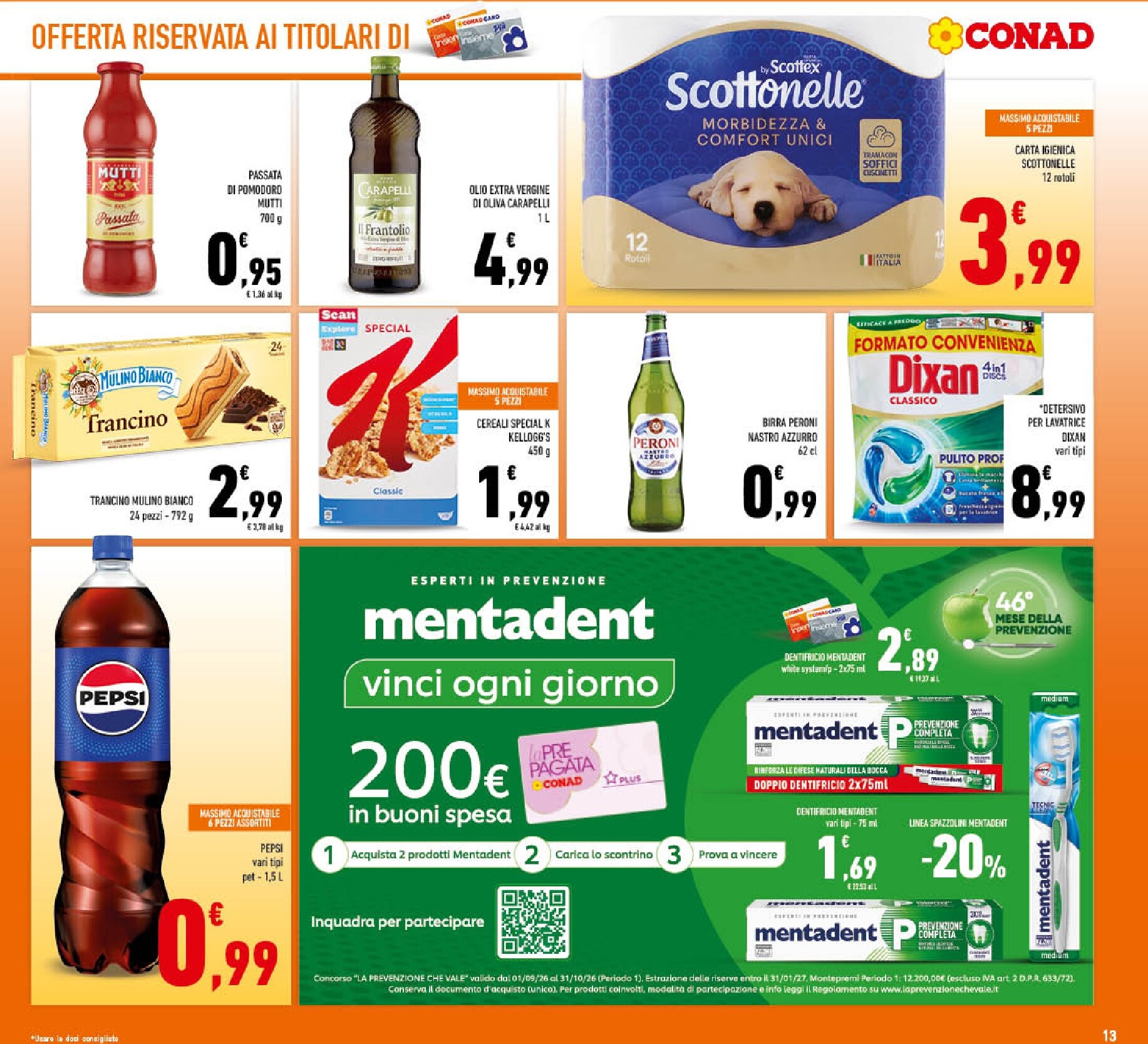 conad - Volantino futuro Conad valido dal mercoledì 21/10/2026 al domenica 01/11/2026 - page: 13