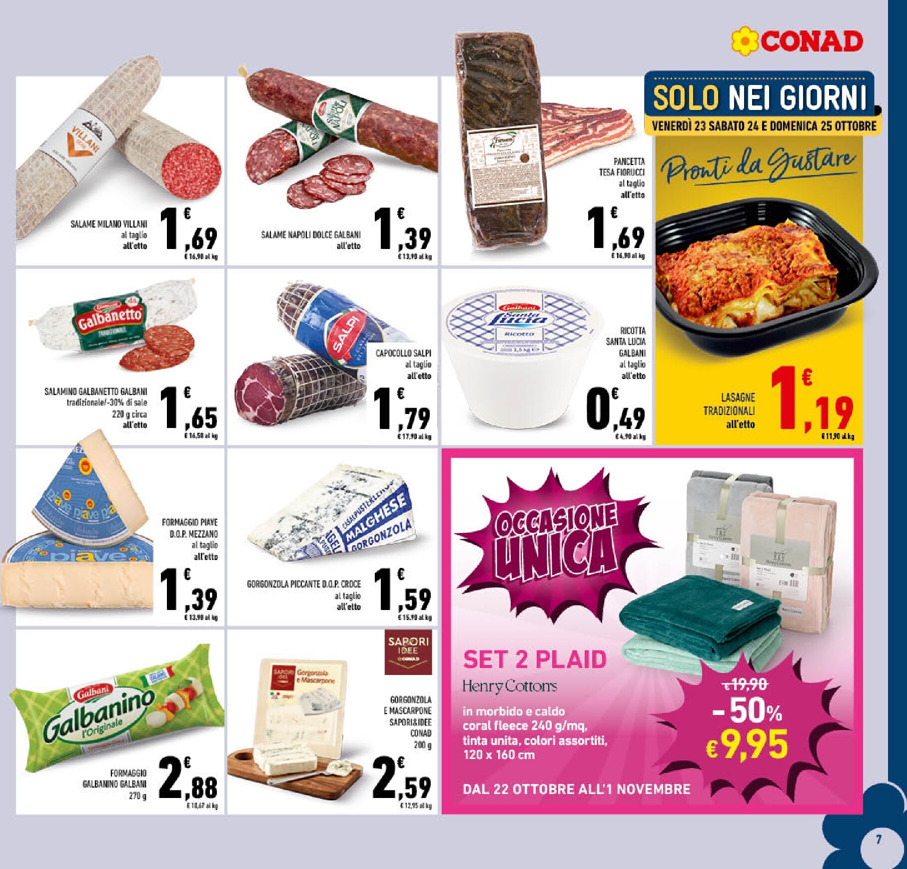 conad - Volantino futuro Conad valido dal mercoledì 21/10/2026 al domenica 01/11/2026 - page: 7