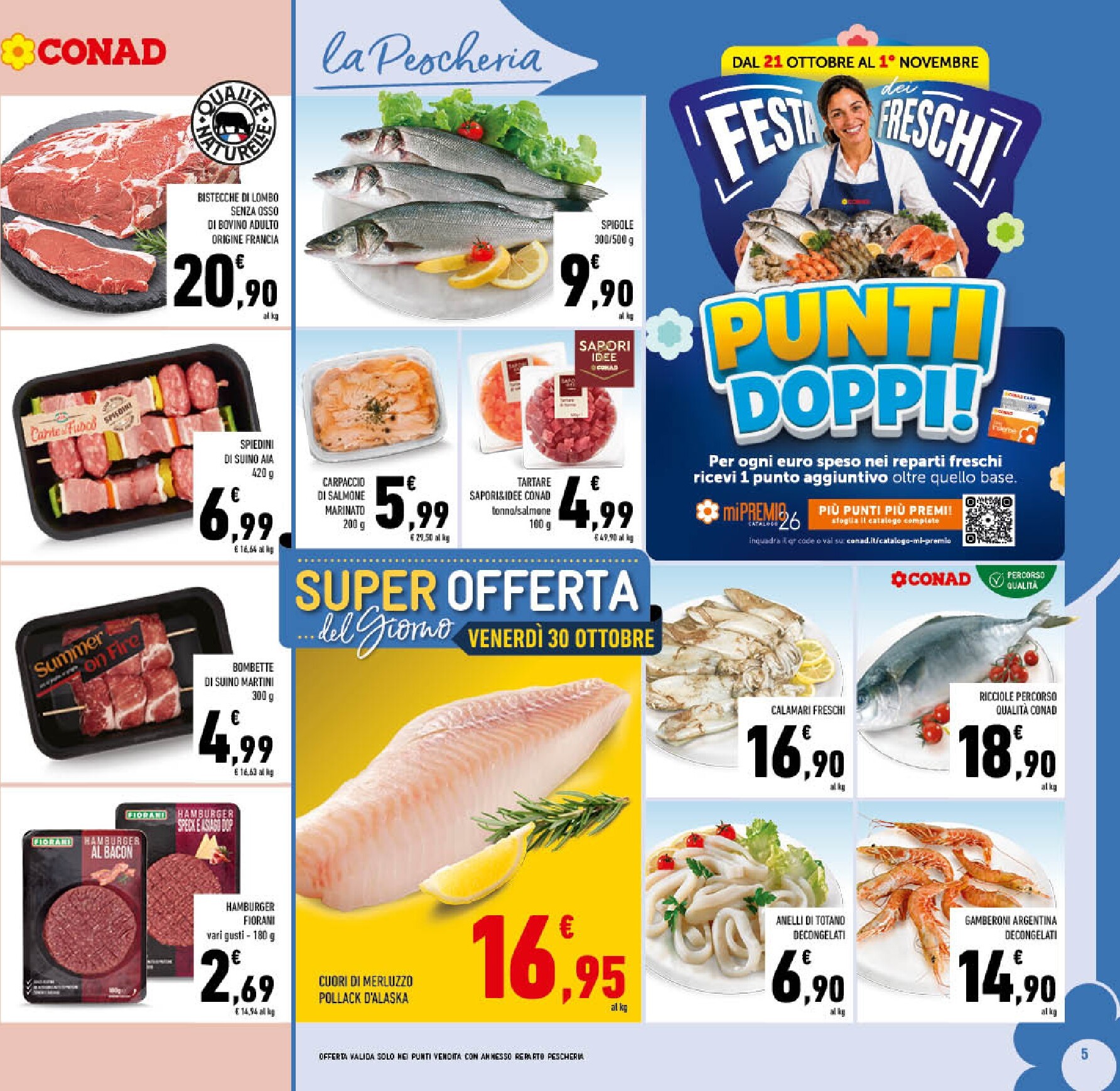 conad - Volantino futuro Conad valido dal mercoledì 21/10/2026 al domenica 01/11/2026 - page: 5
