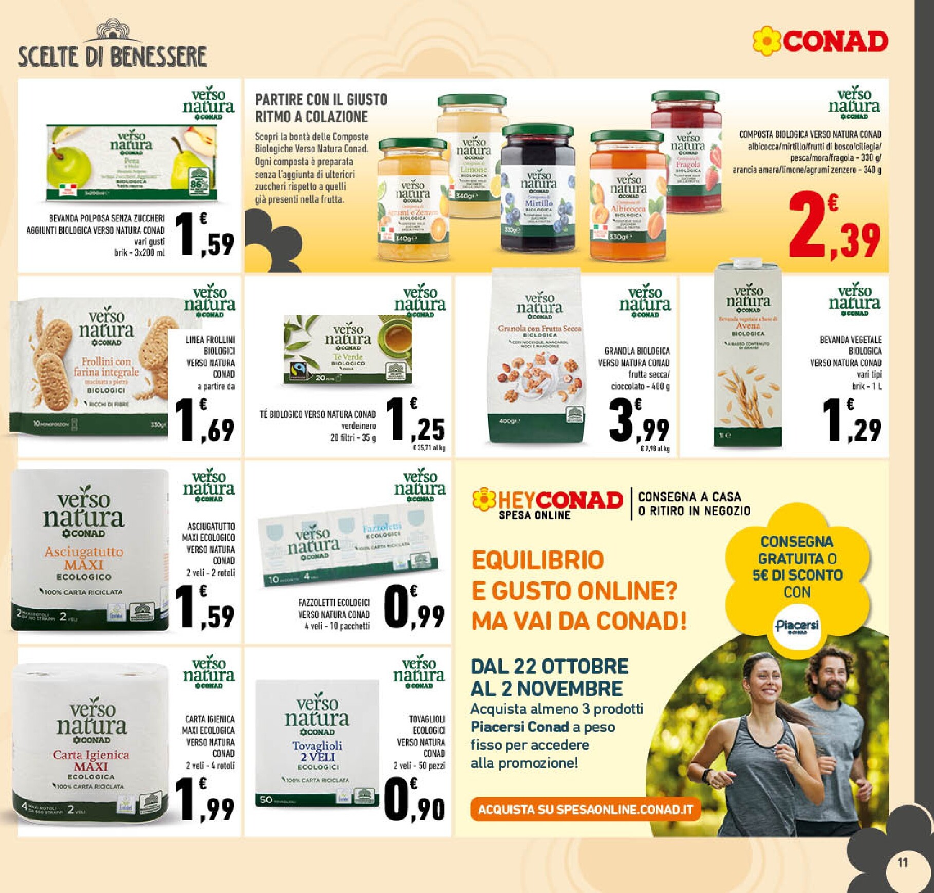 conad - Volantino futuro Conad valido dal mercoledì 21/10/2026 al domenica 01/11/2026 - page: 11