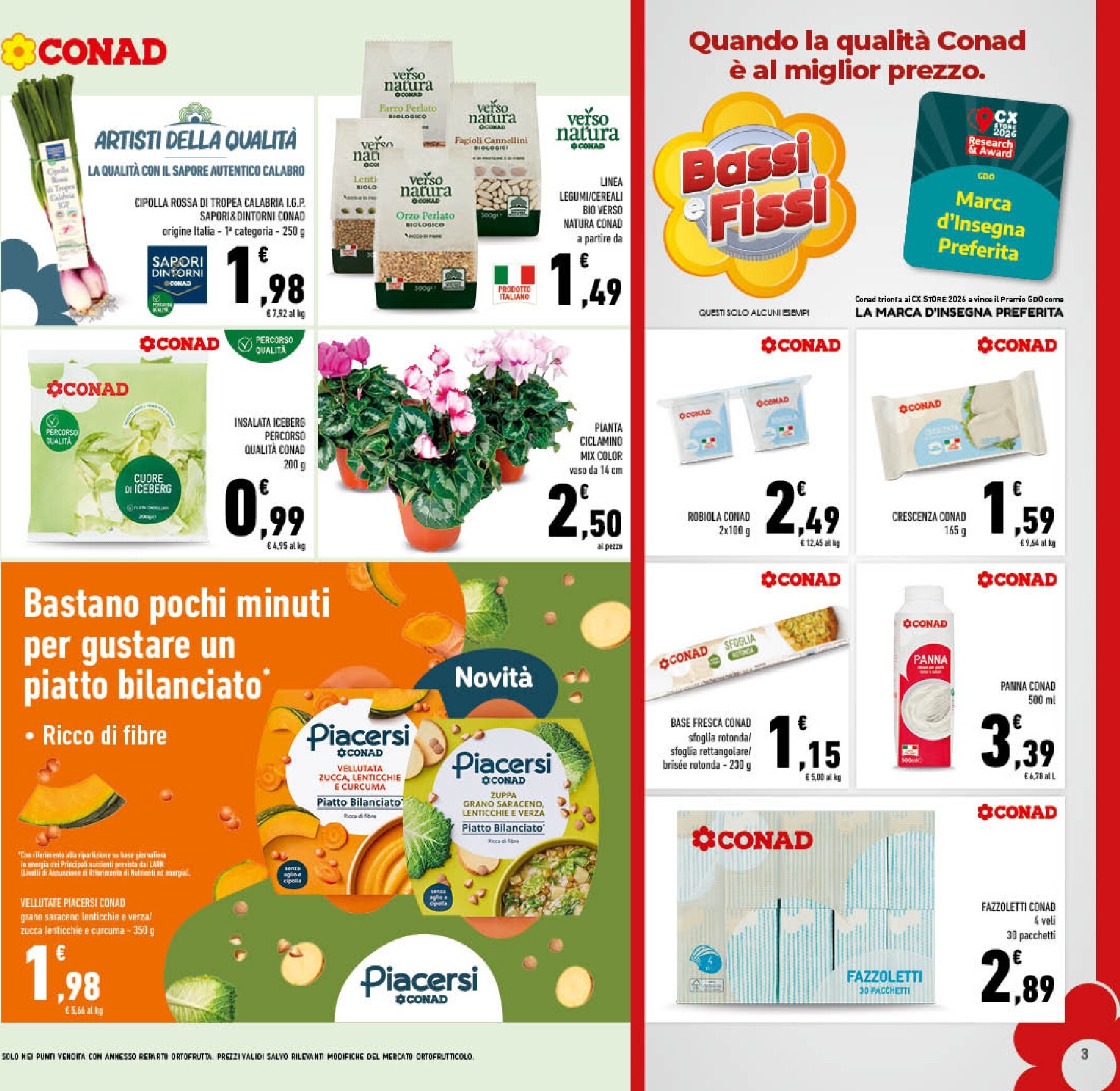 conad - Volantino futuro Conad valido dal mercoledì 21/10/2026 al domenica 01/11/2026 - page: 3