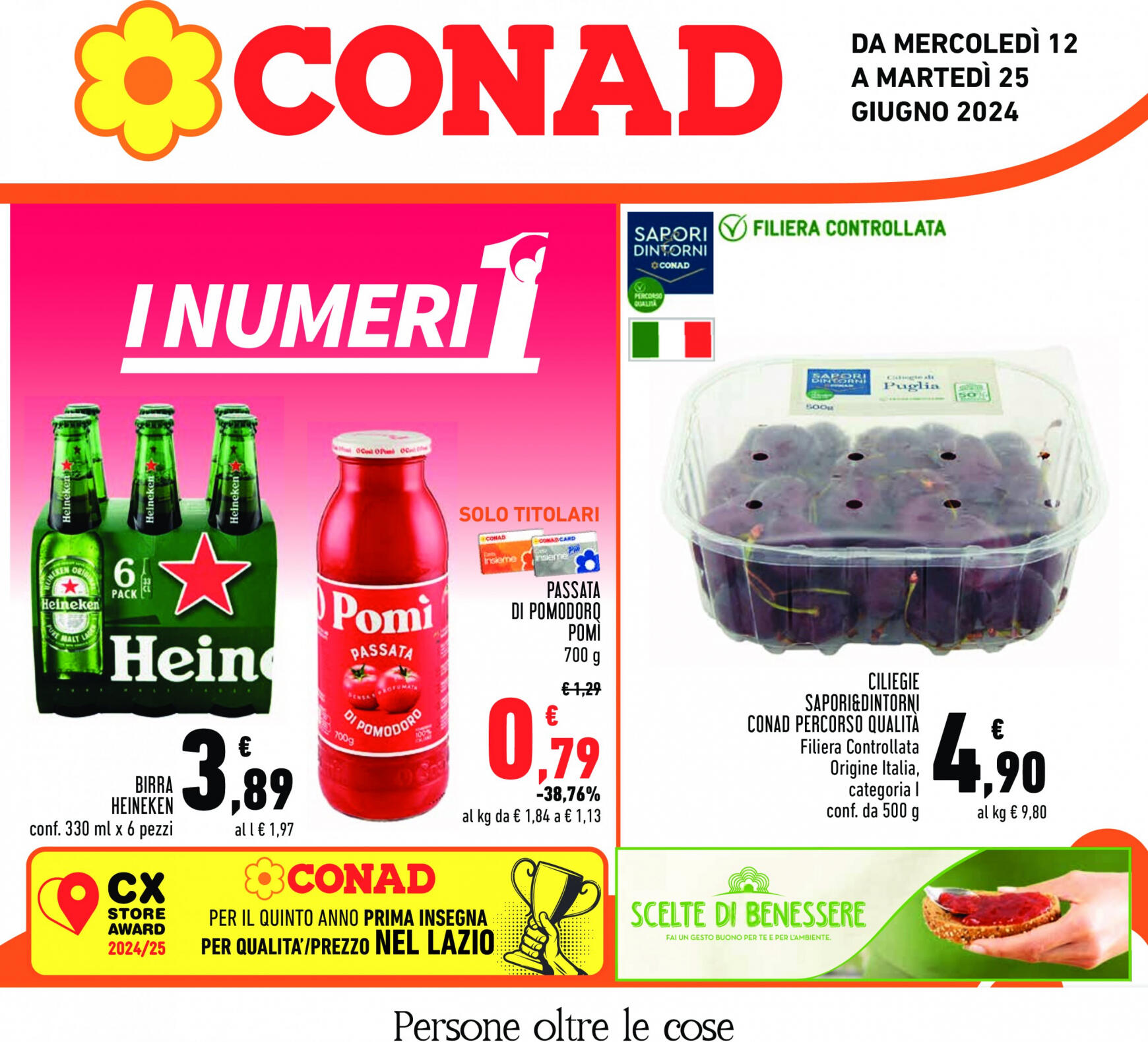 conad - Nuovo volantino Conad 12.06. - 25.06. - page: 1