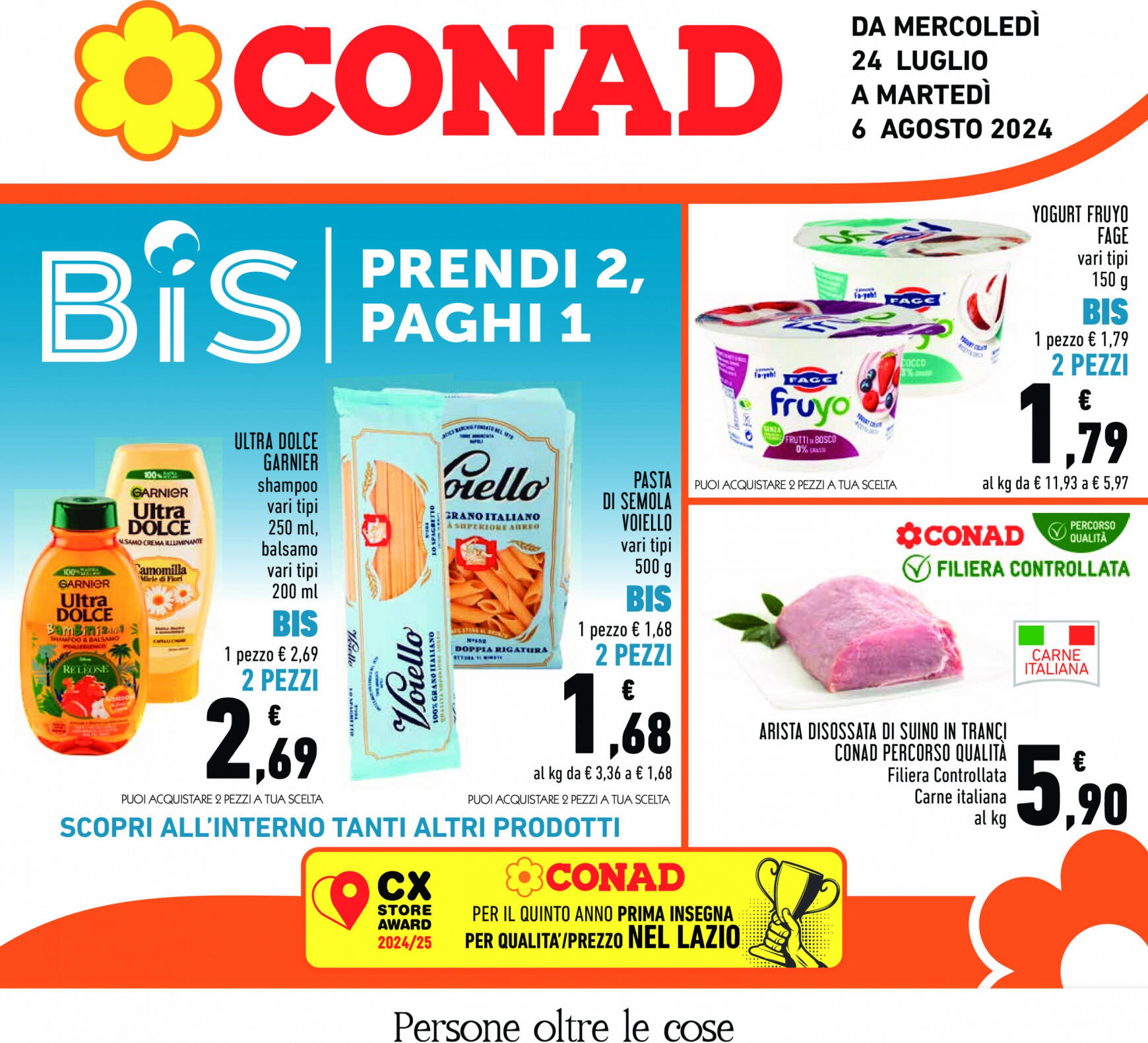 conad - Nuovo volantino Conad 24.07. - 06.08. - page: 1