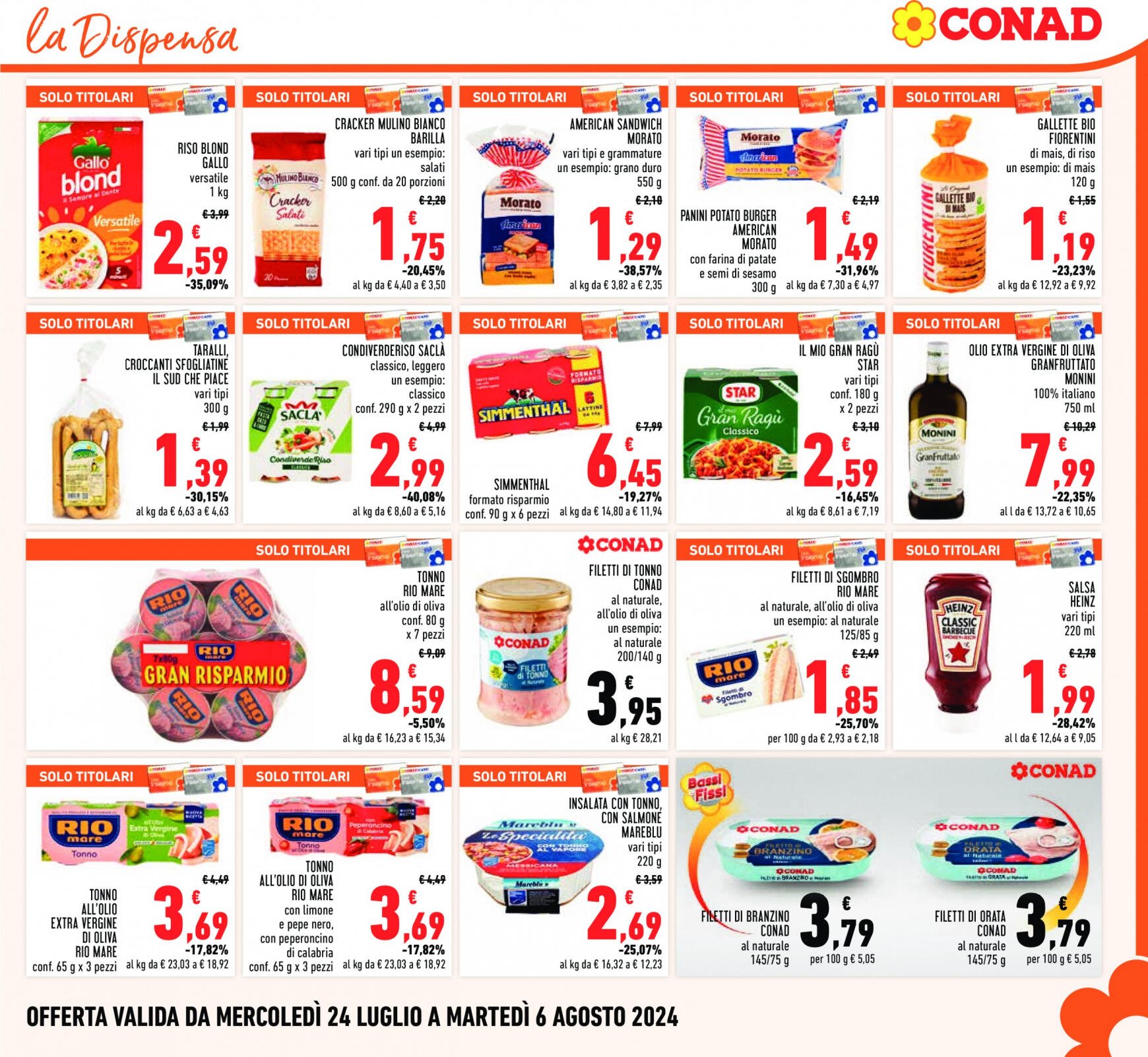 conad - Nuovo volantino Conad 24.07. - 06.08. - page: 17