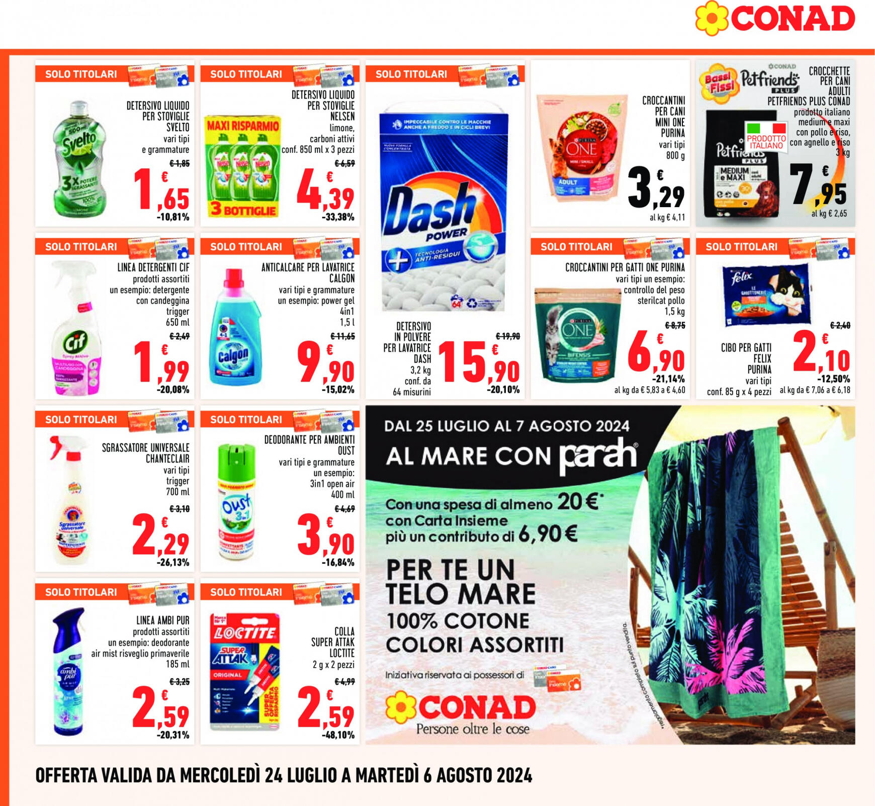 conad - Nuovo volantino Conad 24.07. - 06.08. - page: 20