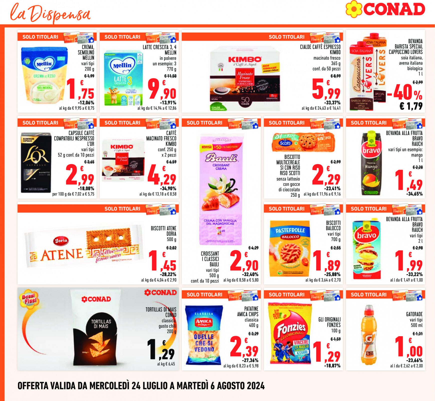 conad - Nuovo volantino Conad 24.07. - 06.08. - page: 18