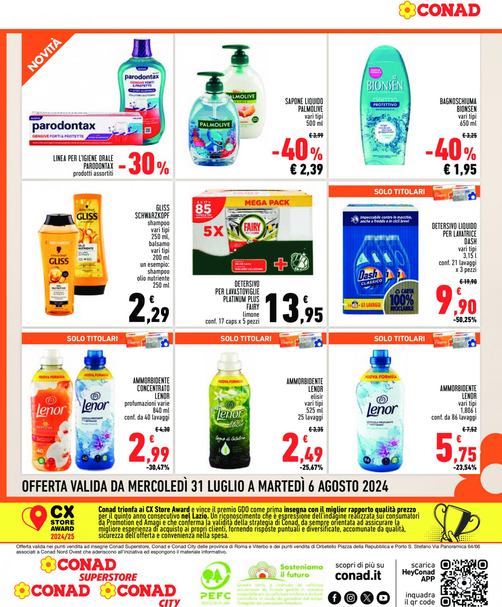 conad - Nuovo volantino Conad 31.07. - 06.08. - page: 8