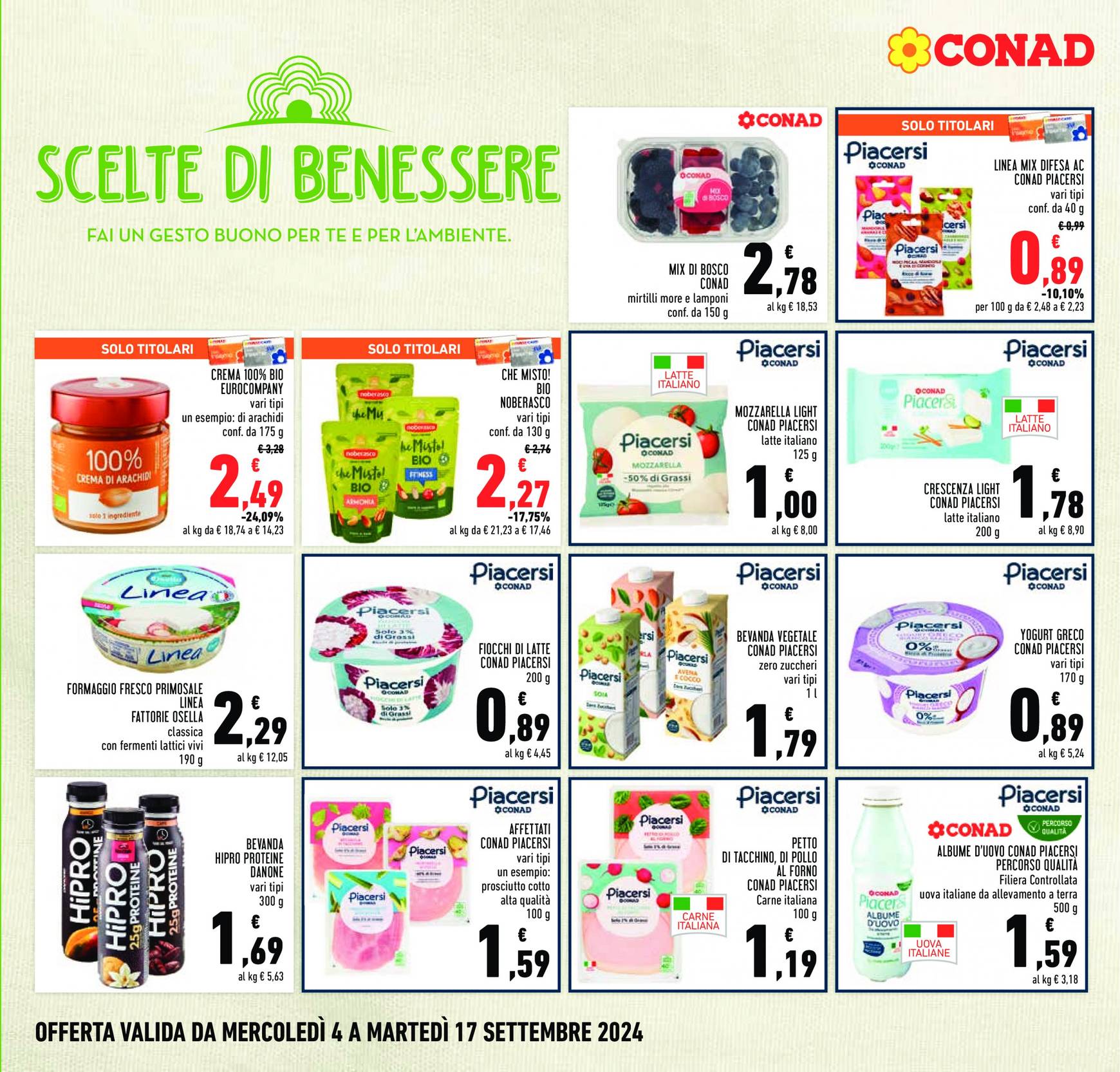 conad - Nuovo volantino Conad 04.09. - 17.09. - page: 12