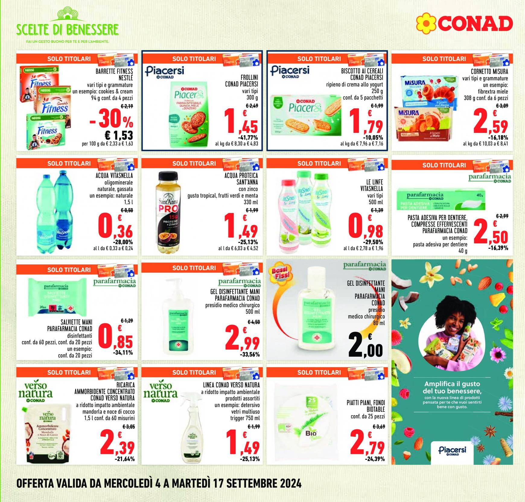 conad - Nuovo volantino Conad 04.09. - 17.09. - page: 14