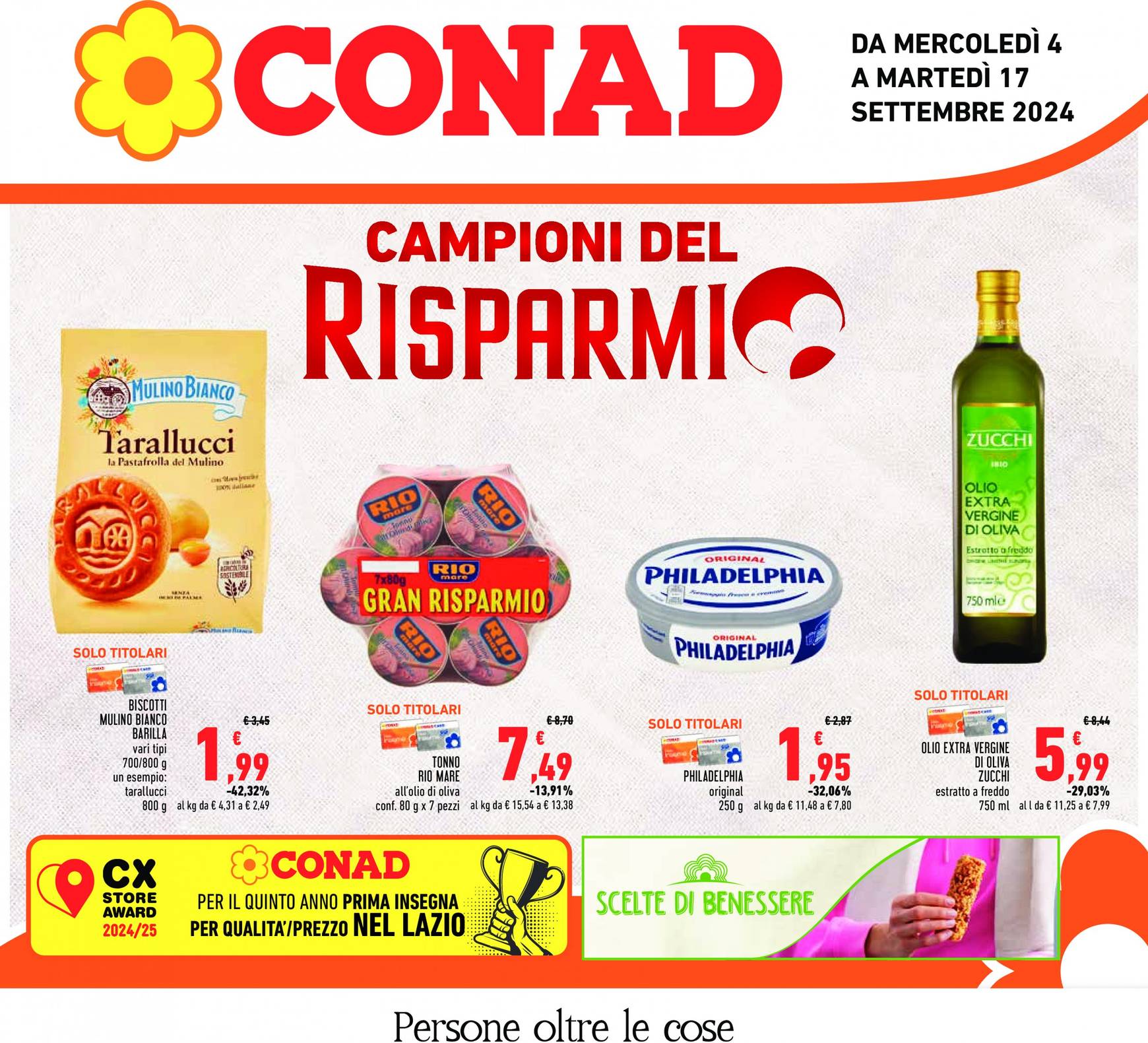 conad - Nuovo volantino Conad 04.09. - 17.09.